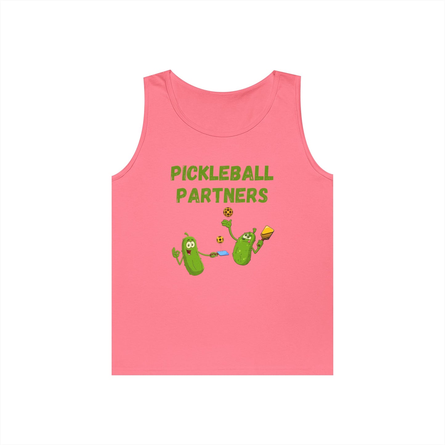 Pickleball Partners 1 // Unisex Heavy Cotton Tank Top
