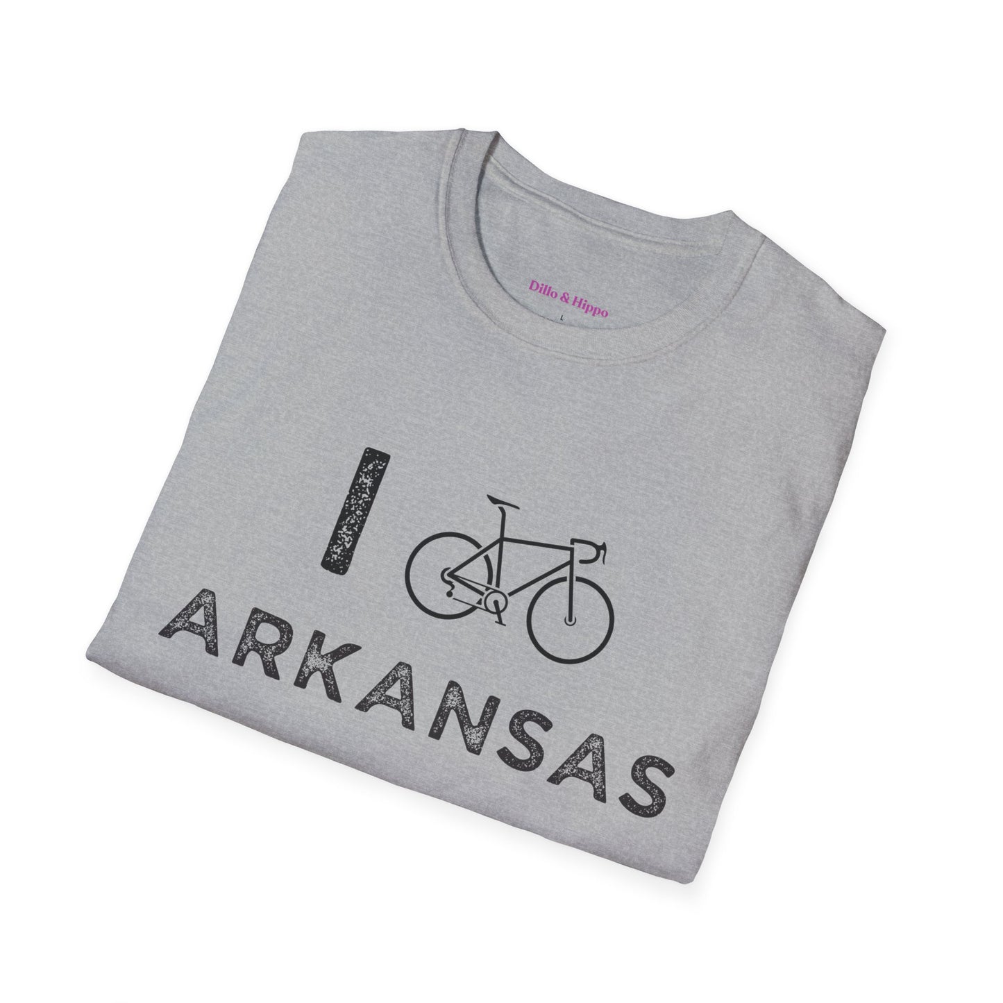 I (Road) Bike Arkansas // Unisex Softstyle T-Shirt