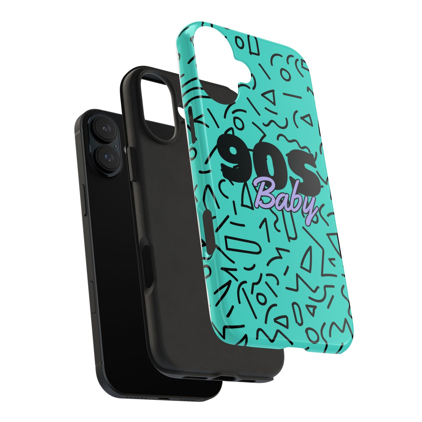 90s Baby Turquoise // iPhone Case