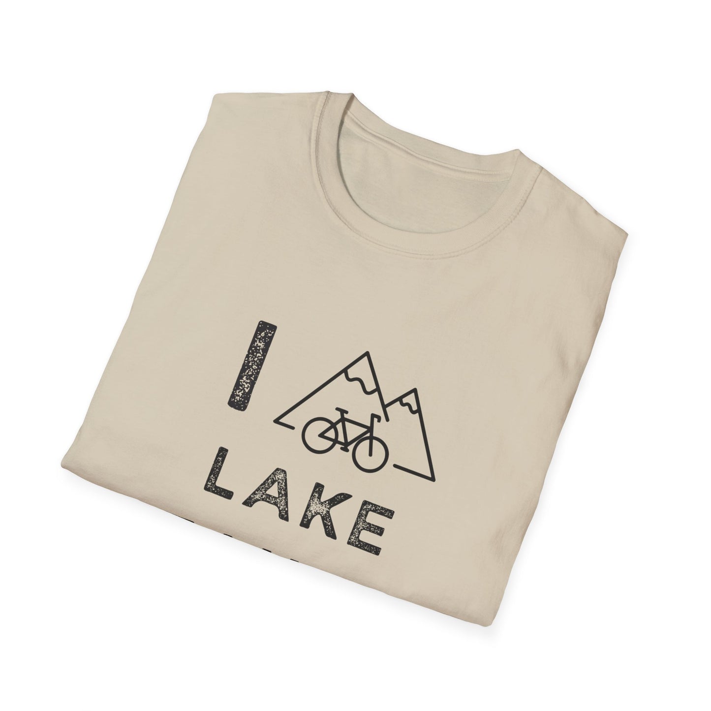 I (Mountain) Bike Lake Tahoe // Unisex Softstyle T-Shirt