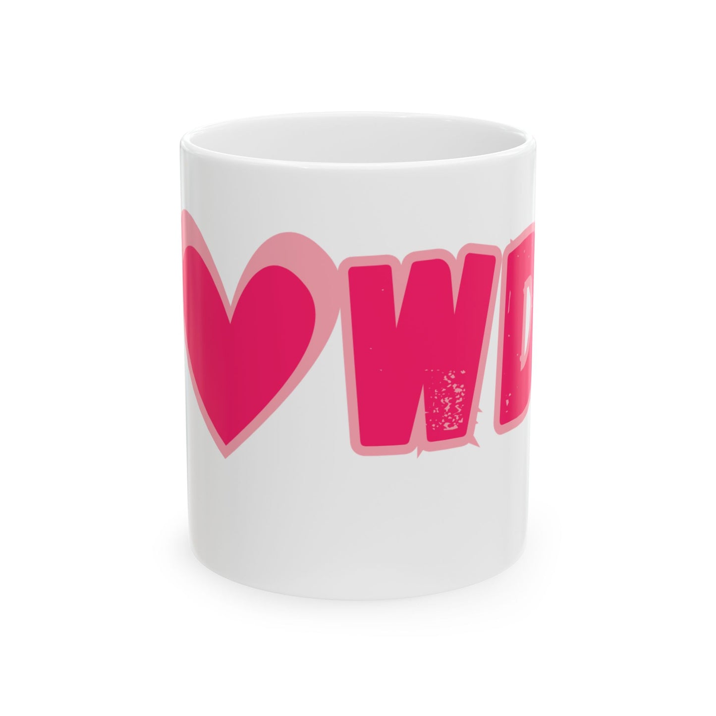 H<3WDY // Ceramic Mug, (11oz, 15oz)
