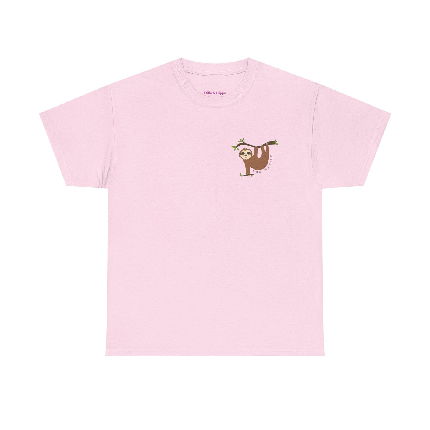 Keep Hangin' On - Sloth // Unisex Heavy Cotton Tee - Motivational