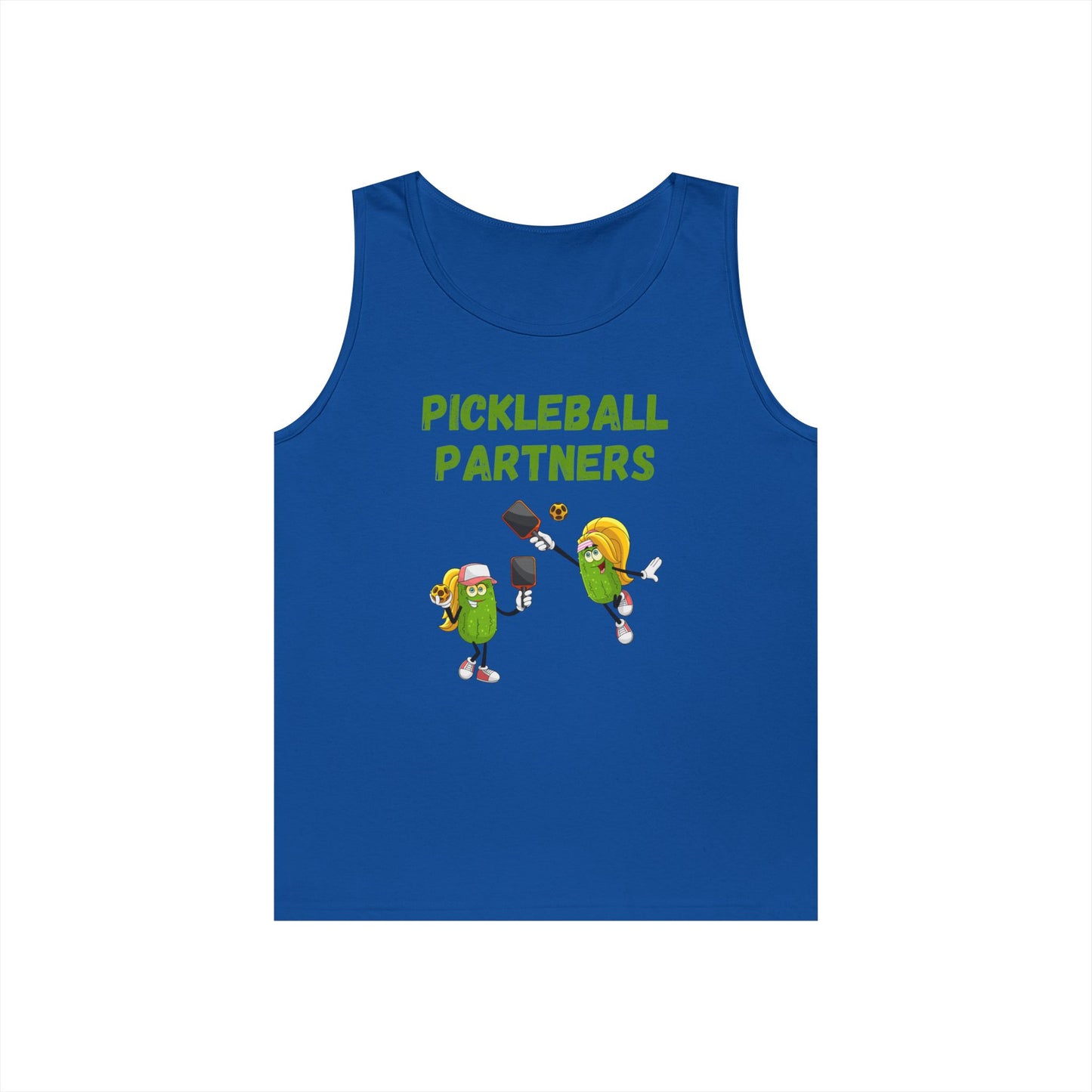 Pickleball Partners 3 // Unisex Heavy Cotton Tank Top