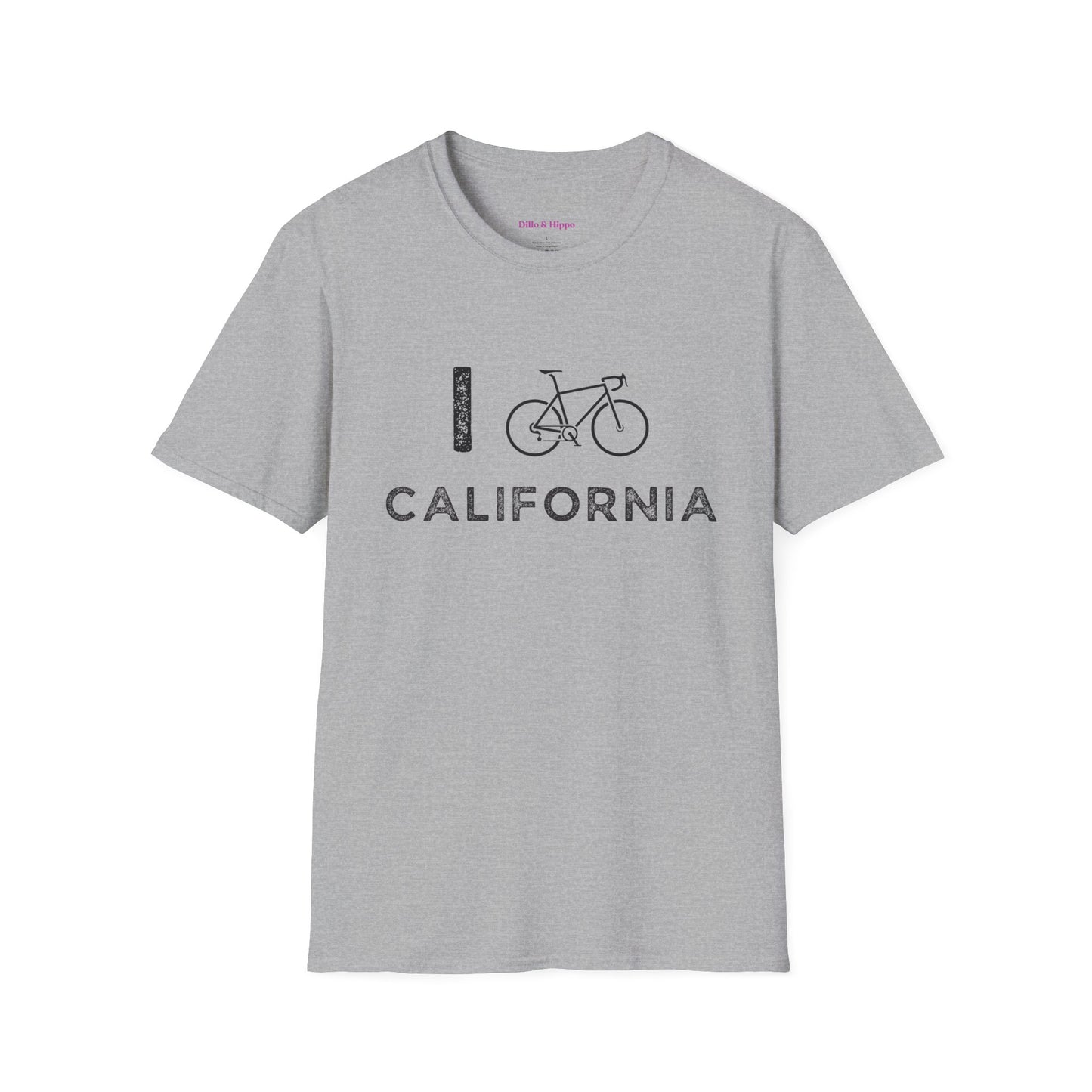 I (Road) Bike California // Unisex Softstyle T-Shirt