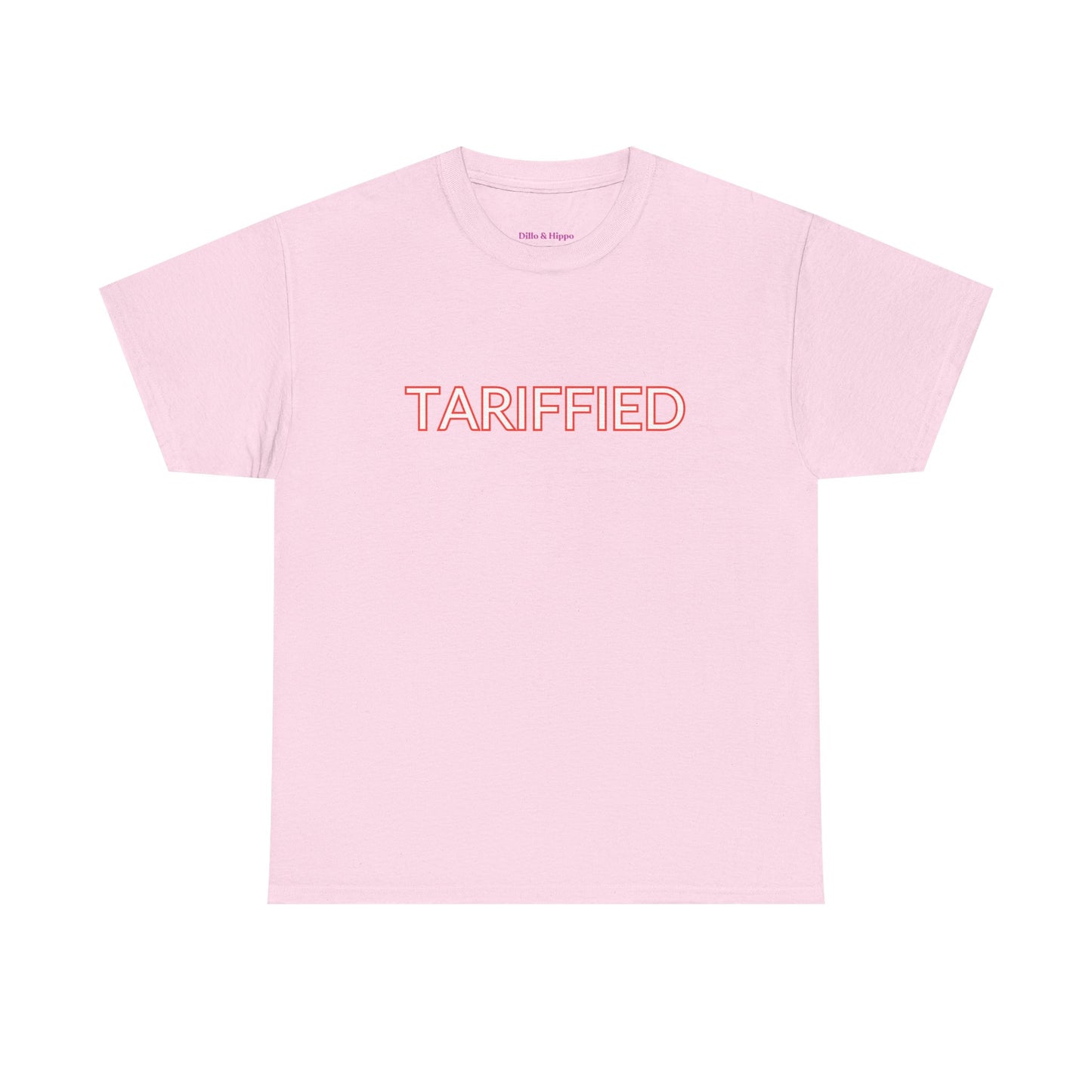 Tarrified // Unisex Heavy Cotton Tee - Scary Economy Statement Shirt