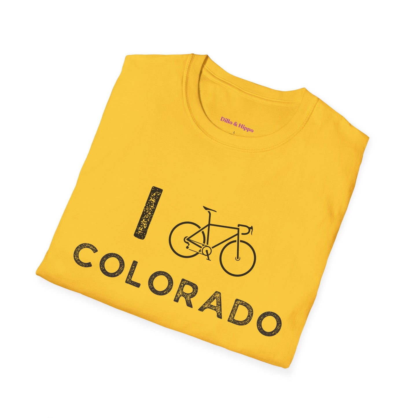 I (Road) Bike Colorado // Unisex Softstyle T-Shirt
