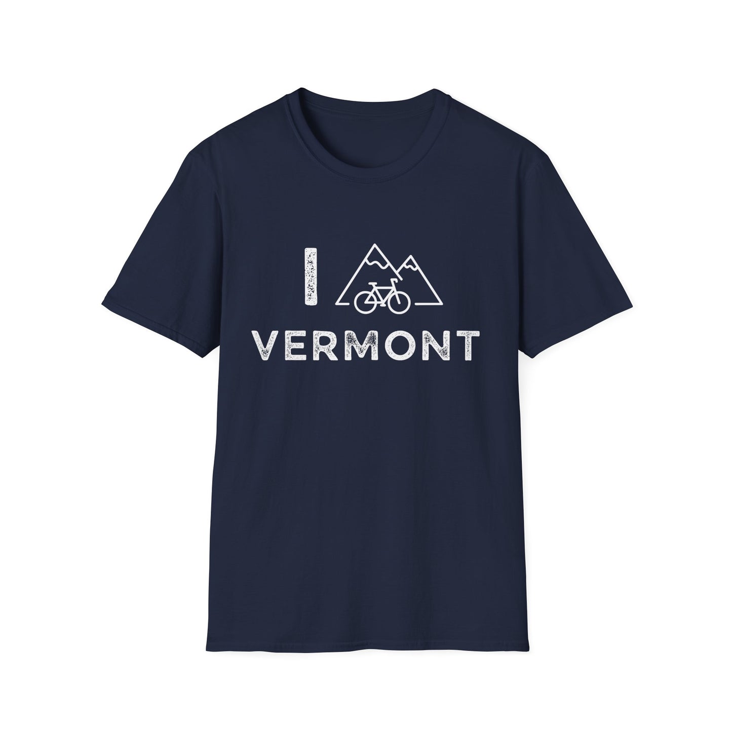 I (Mountain) Bike Vermont // Unisex Softstyle T-Shirt