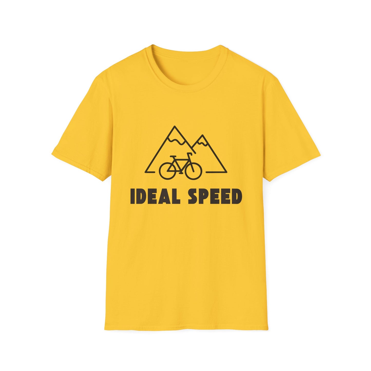 Ideal Speed (Mountain Bike) // Unisex Softstyle T-Shirt