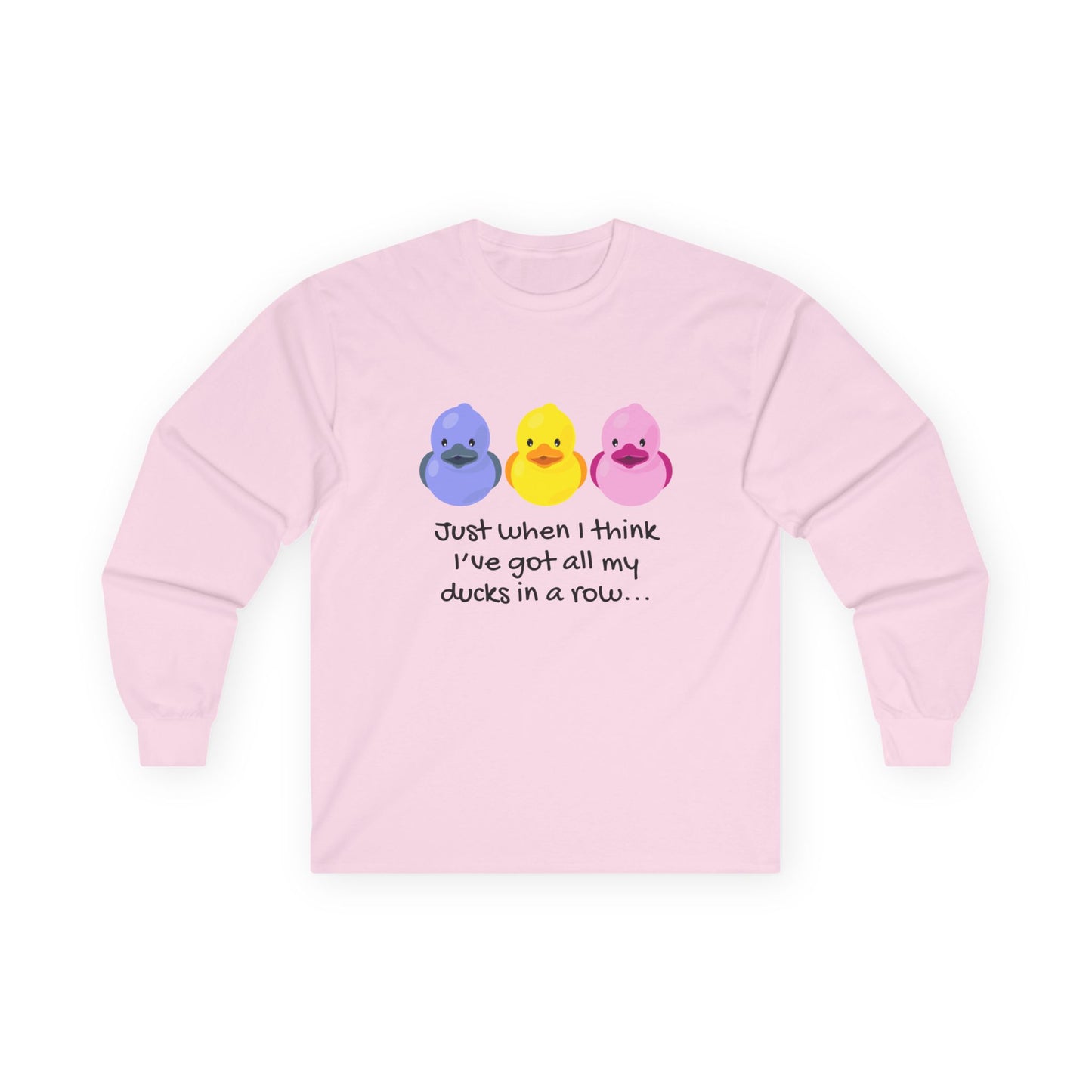 Ducks in a Row // Unisex Ultra Cotton Long Sleeve Tee