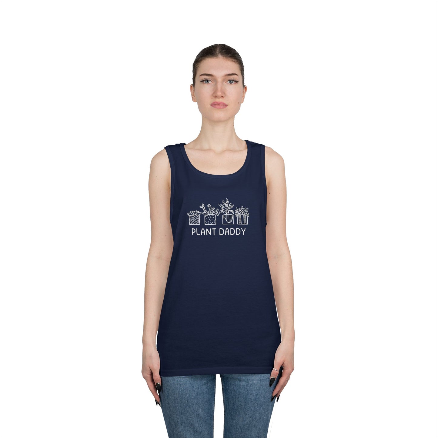 Plant Daddy // Unisex Heavy Cotton Tank Top - Perfect Gift for Plant Lovers