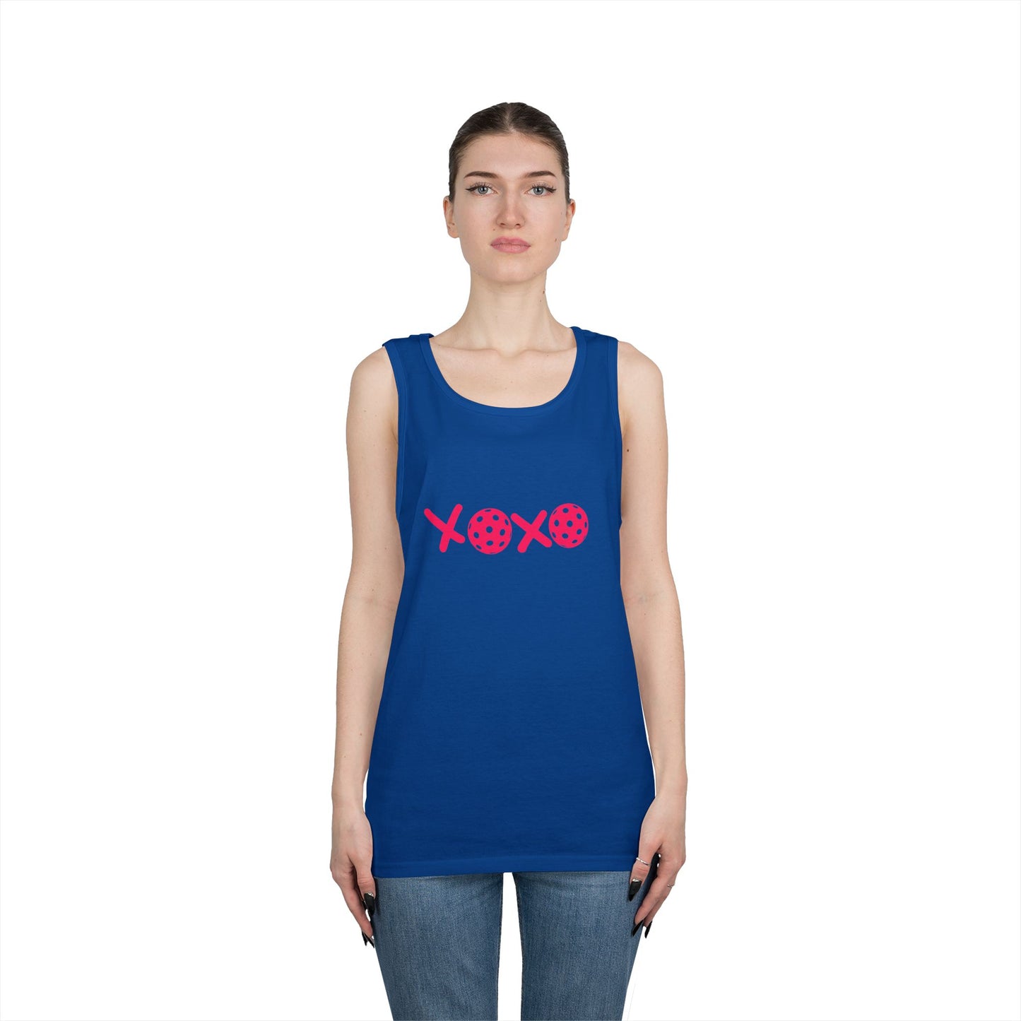 XOXO Pickleball // Unisex Heavy Cotton Tank Top