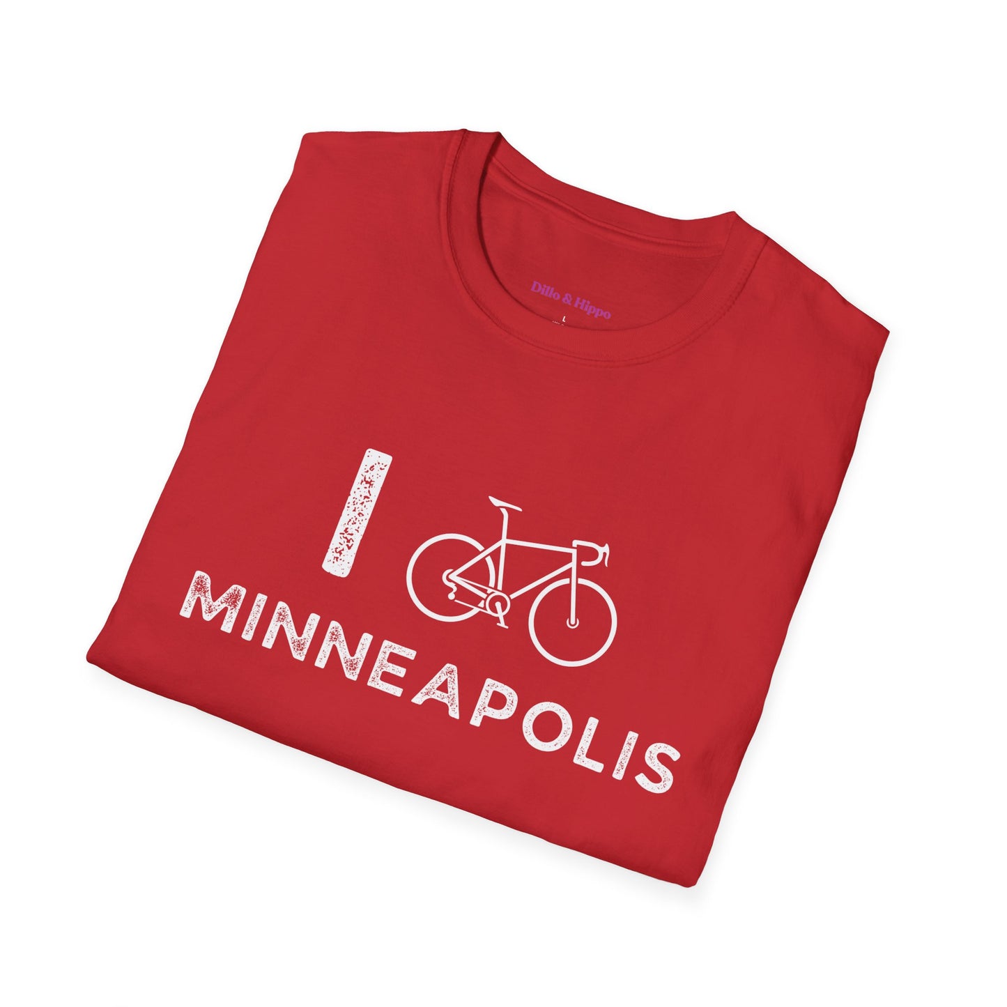 I (Road) Bike Minneapolis // Unisex Softstyle T-Shirt