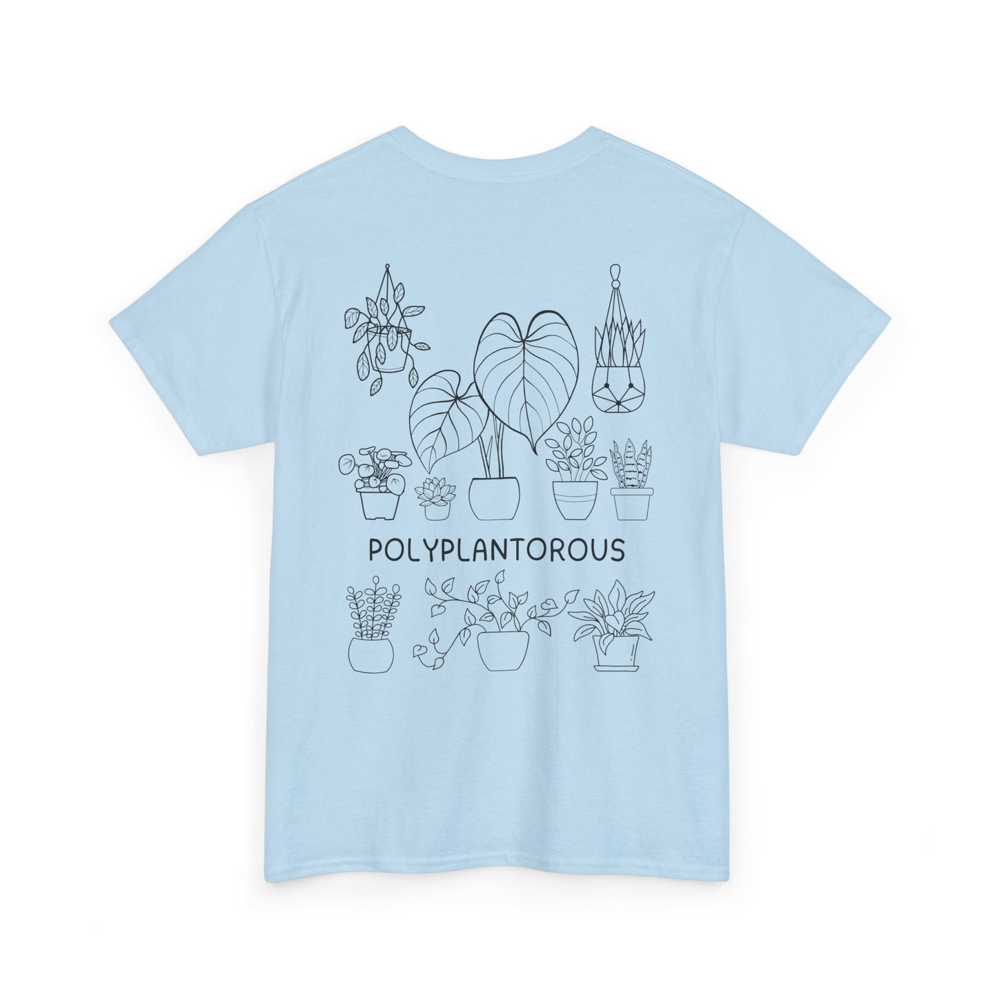 polyPLANTorous // Unisex Heavy Cotton Tee - Perfect for Everyday Comfort