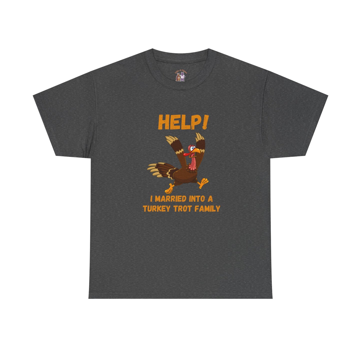 Help! I Married into a Turkey Trot Family // Unisex Jersey Short Sleeve Tee