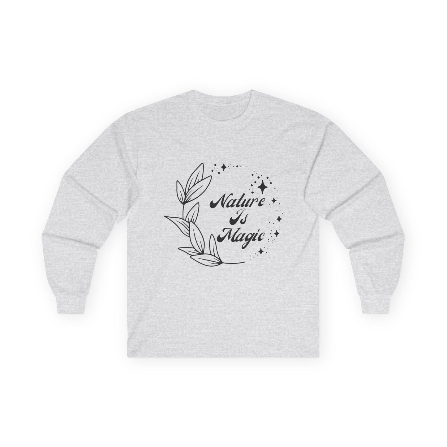 Nature is Magic // Unisex Ultra Cotton Long Sleeve Tee - Embrace Nature's Beauty