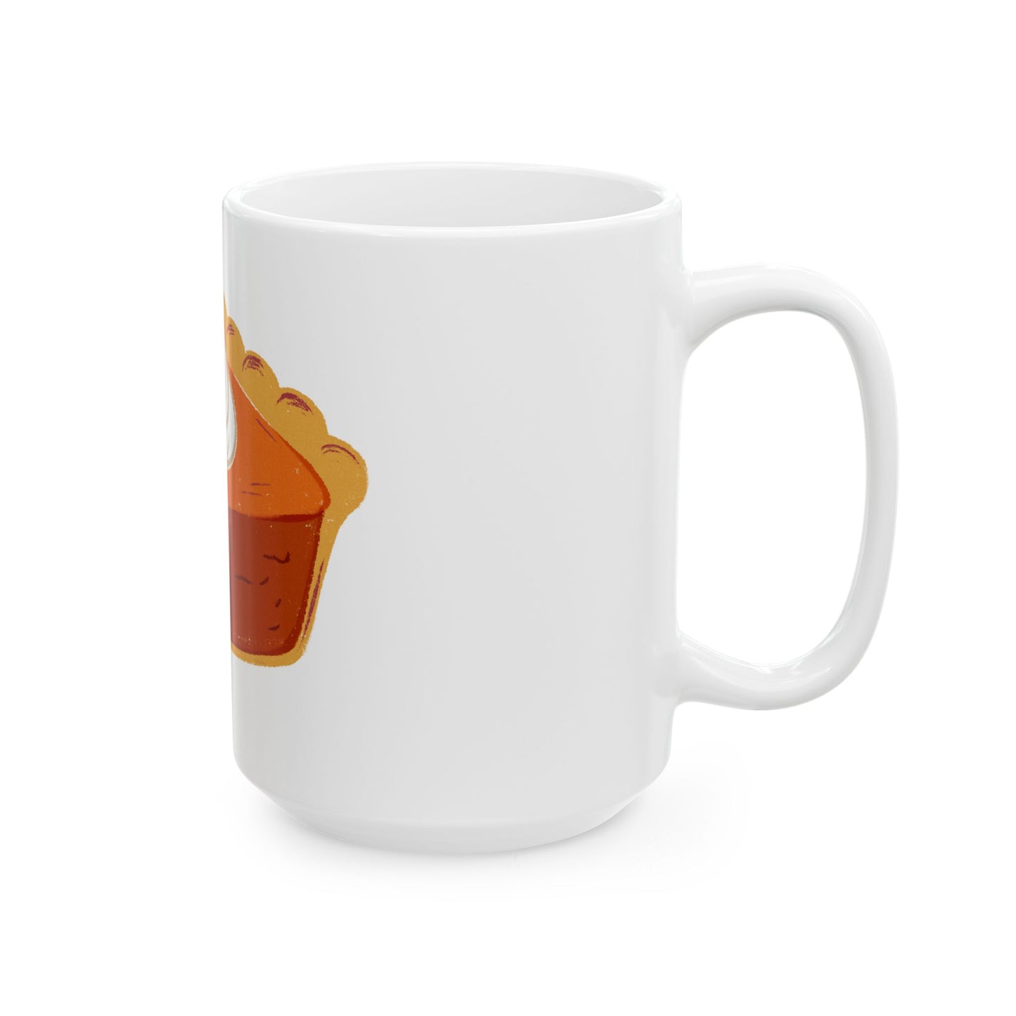 Pie // Ceramic Mug, (11oz, 15oz)