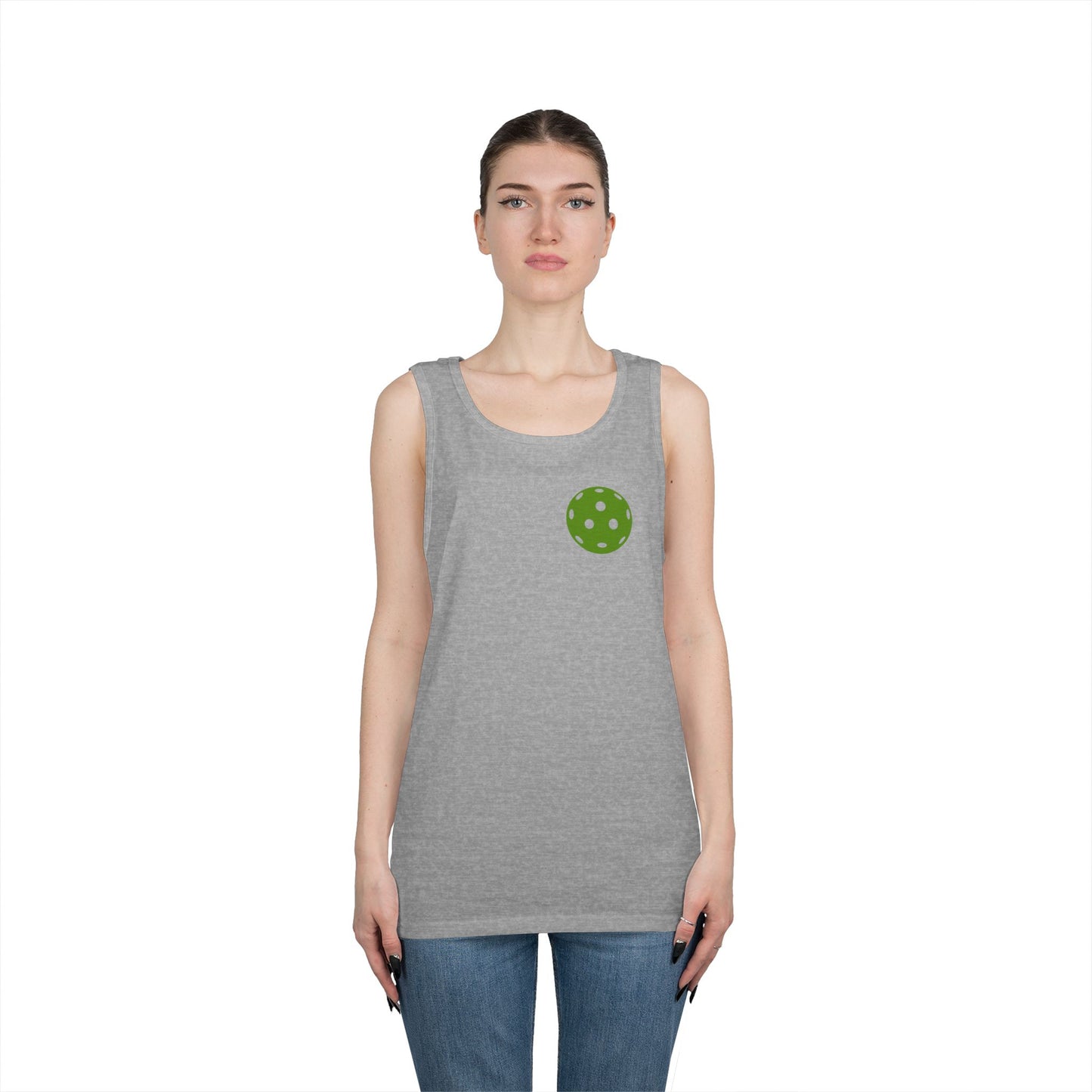 Pickleball is for All, Y'all // Unisex Heavy Cotton Tank Top
