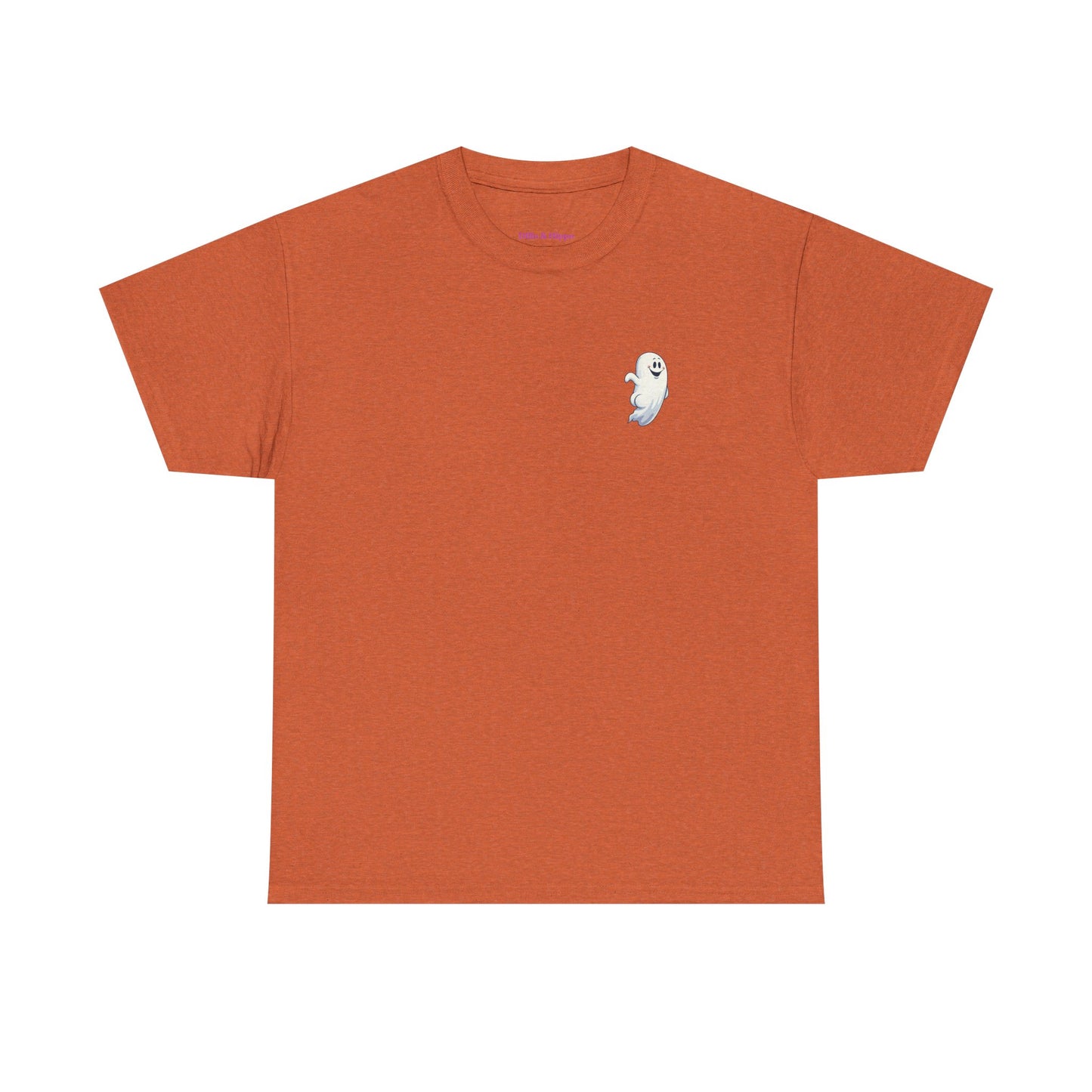 'Power Bottom Autumn' White Ghost // Halloween Ghost Unisex Heavy Cotton Tee