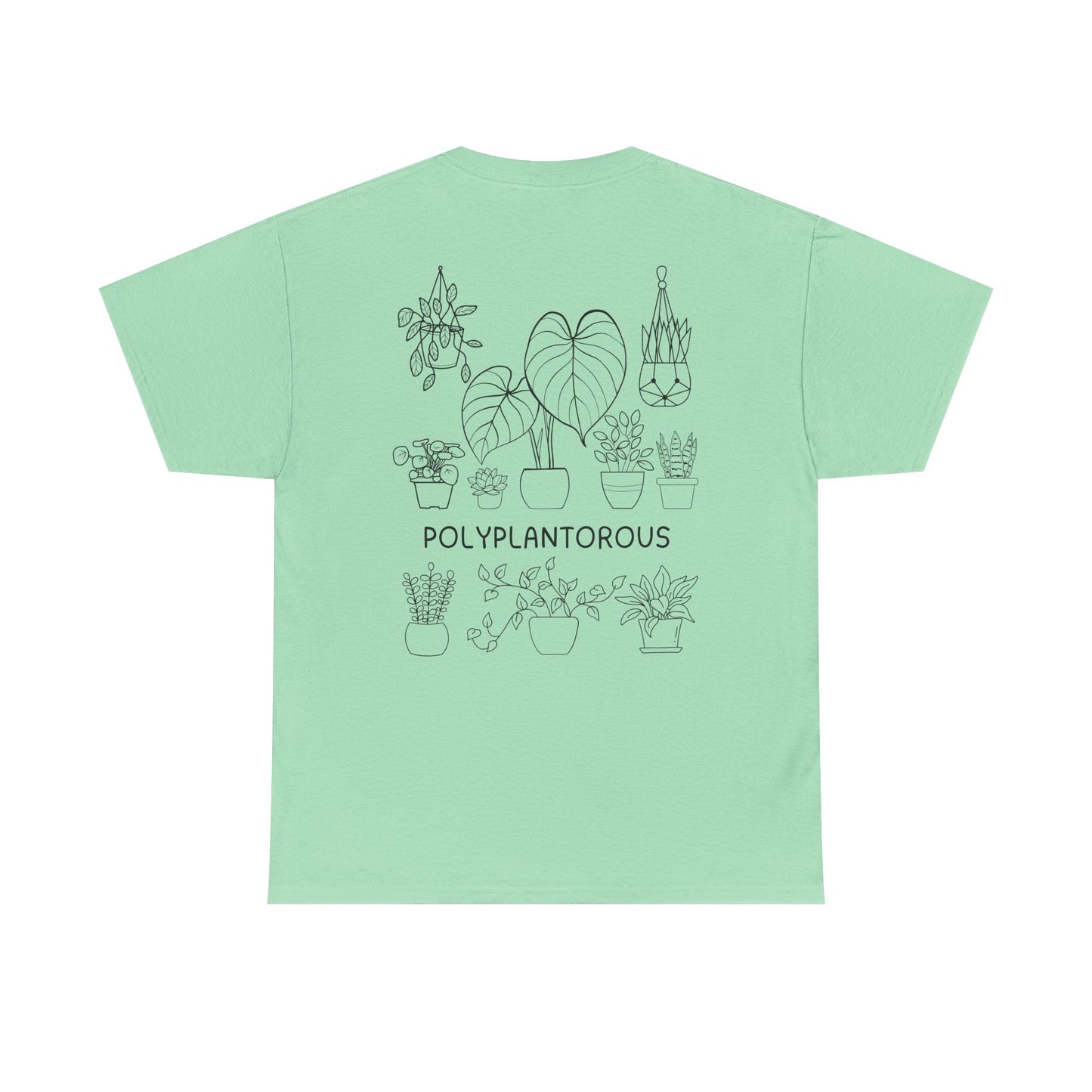 polyPLANTorous // Unisex Heavy Cotton Tee - Perfect for Everyday Comfort