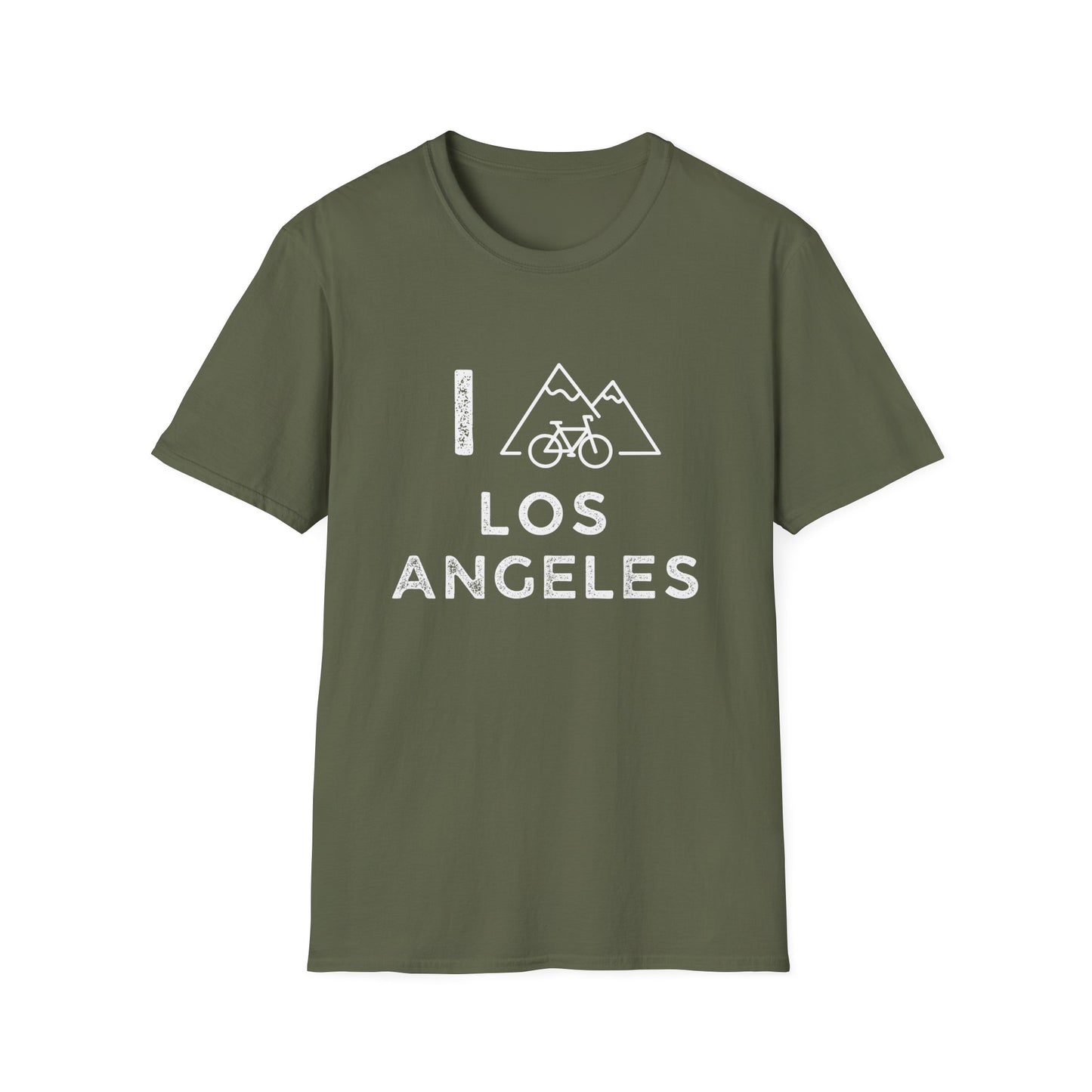 I (Mountain) Bike Los Angeles // Unisex Softstyle T-Shirt