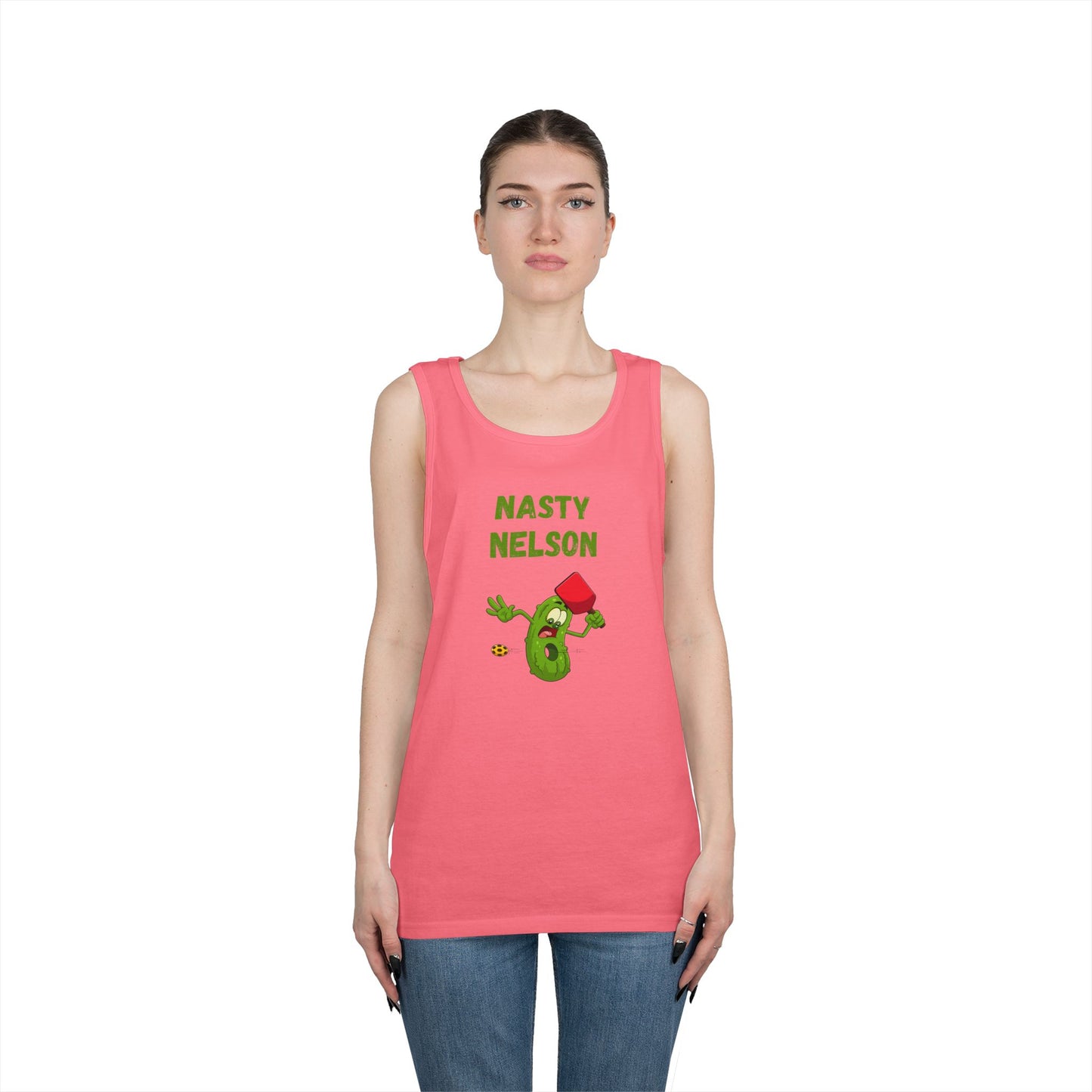 Pickleball // Nasty Nelson // Unisex Heavy Cotton Tank Top