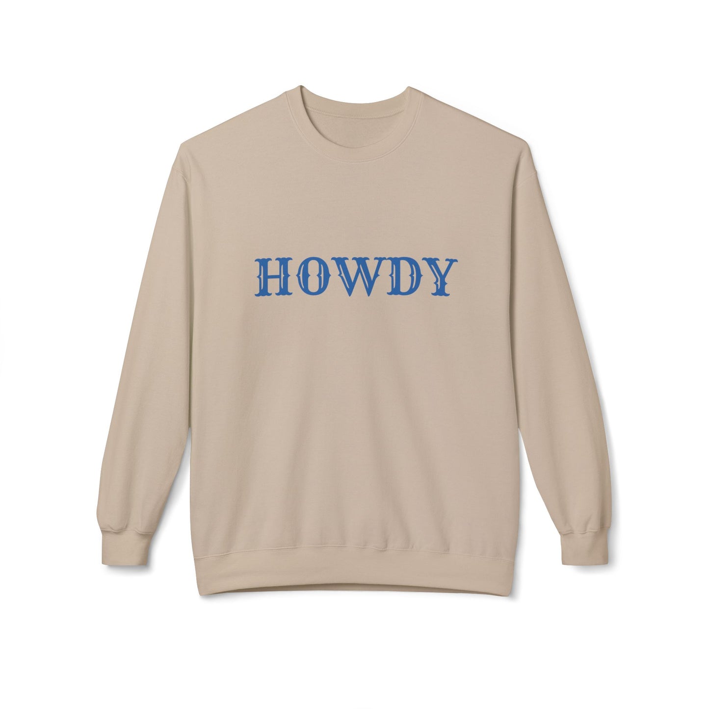 Howdy // Unisex Midweight Softstyle Fleece Crewneck Sweatshirt