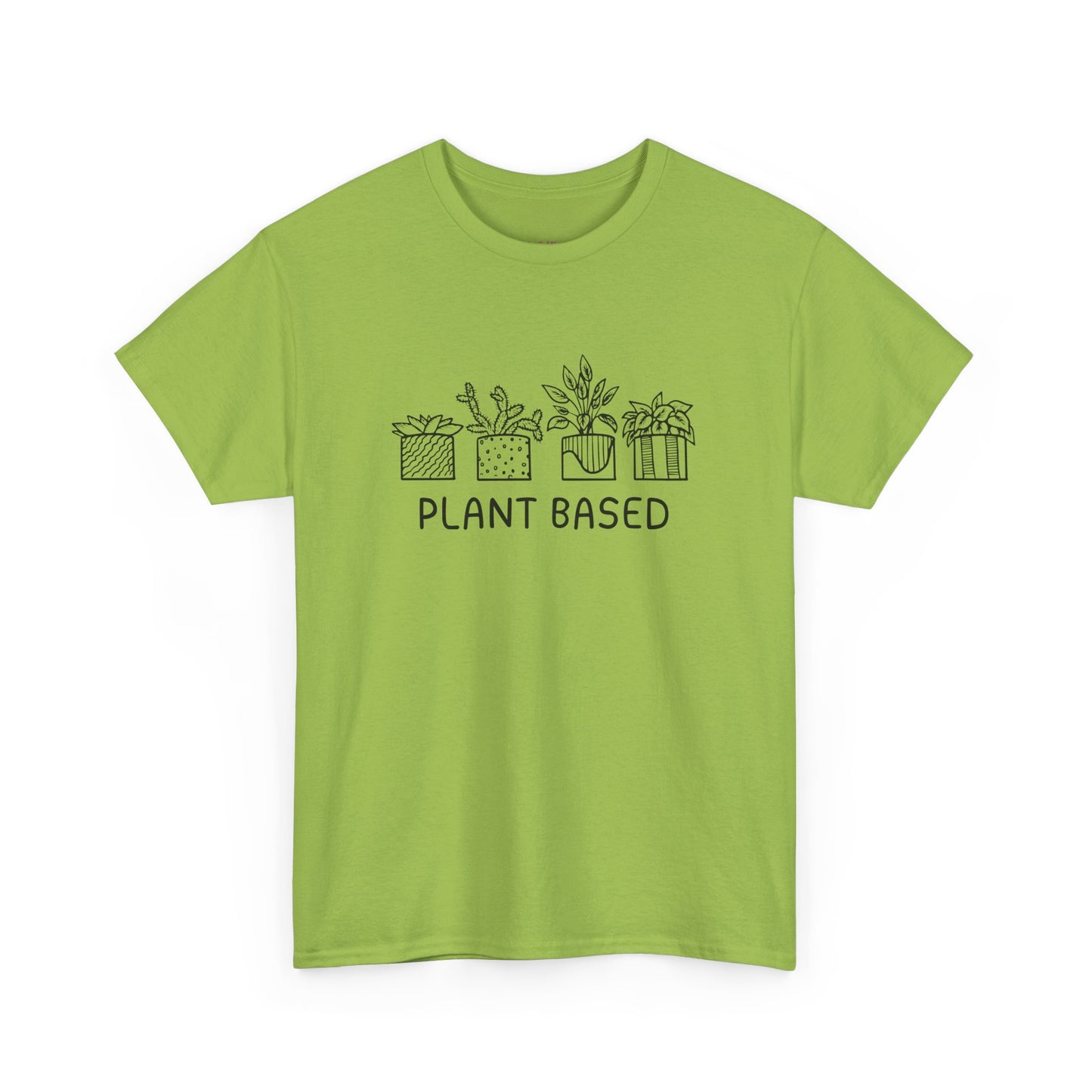 Plant Based // Unisex Heavy Cotton Tee - Perfect for Everyday Comfort