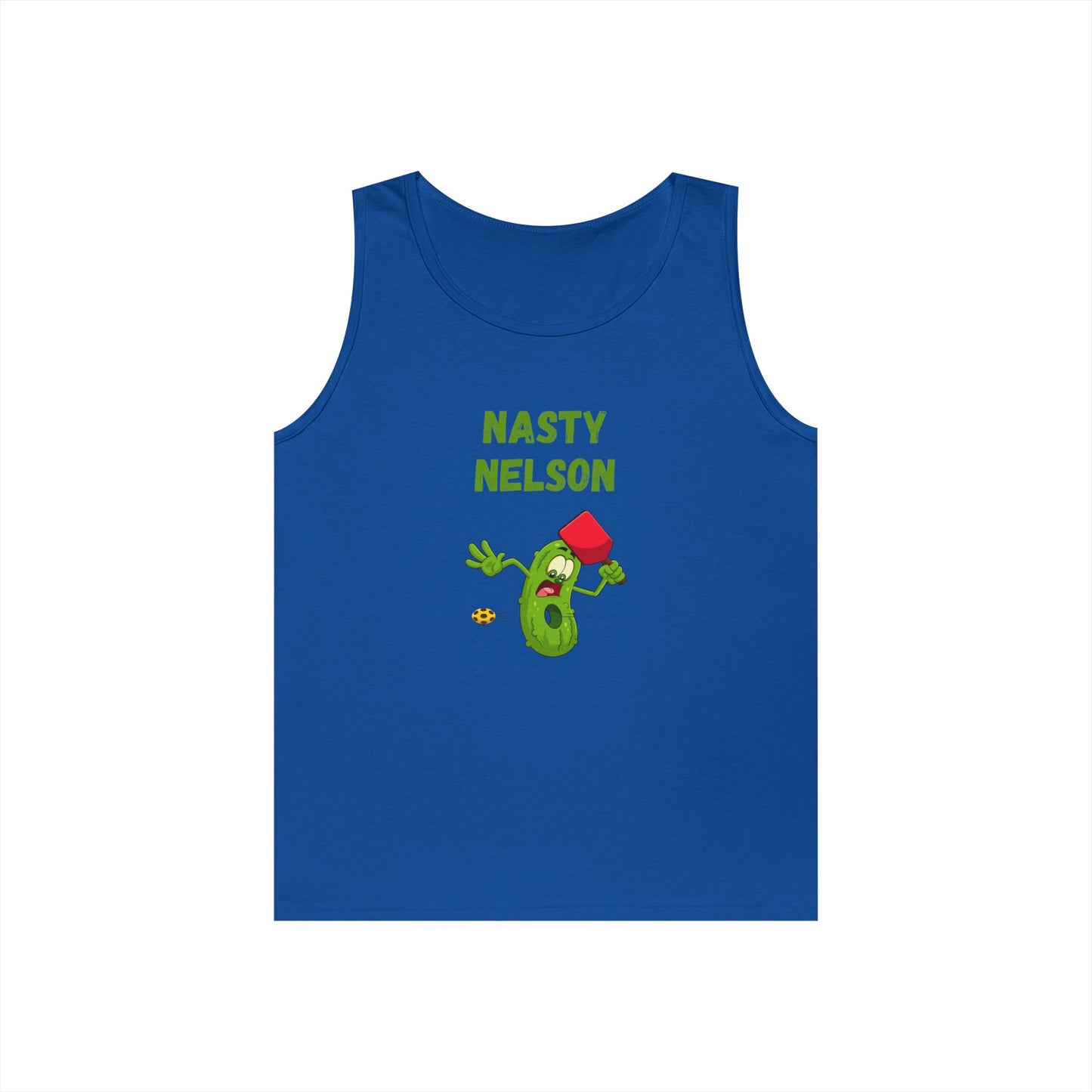 Pickleball // Nasty Nelson // Unisex Heavy Cotton Tank Top