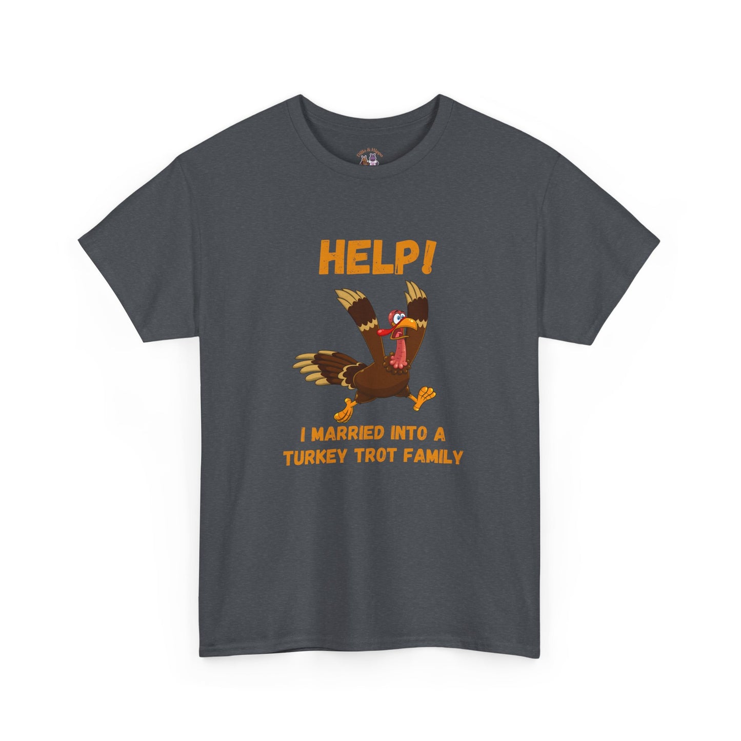 Help! I Married into a Turkey Trot Family // Unisex Jersey Short Sleeve Tee
