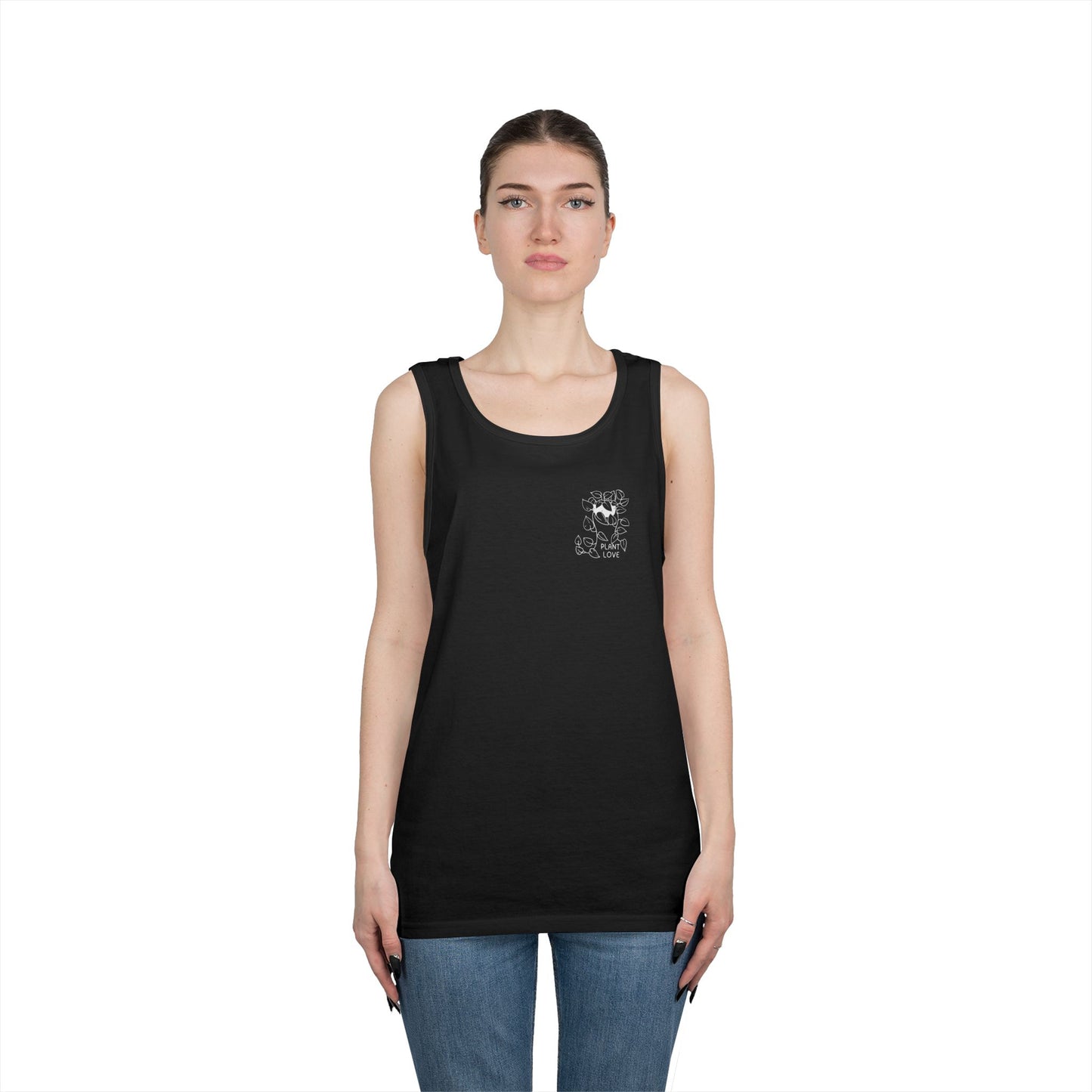 polyPLANTorous // Unisex Heavy Cotton Tank Top - Polyplantorous Plant Lover Design