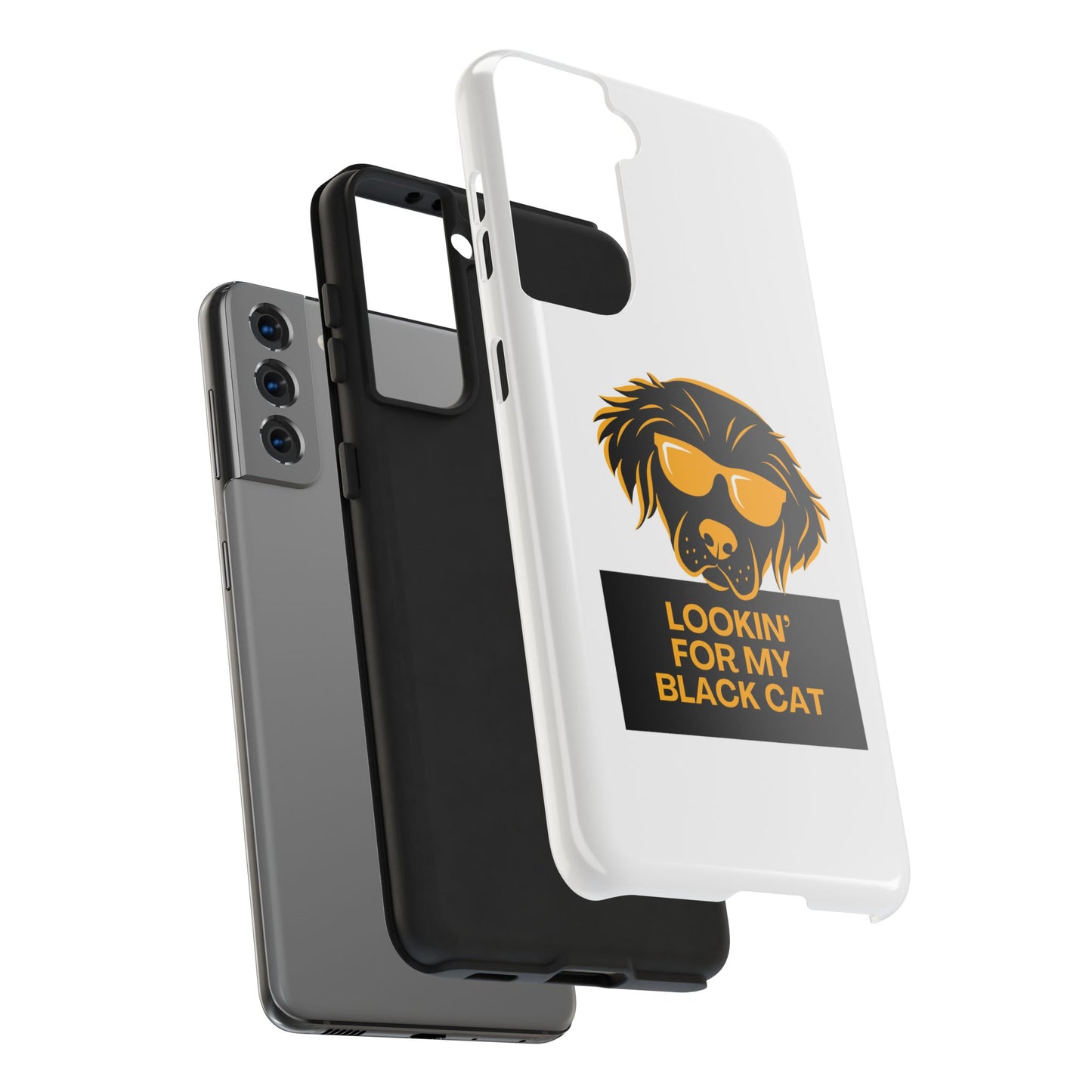 Lookin' For My Black Cat // Phone Case