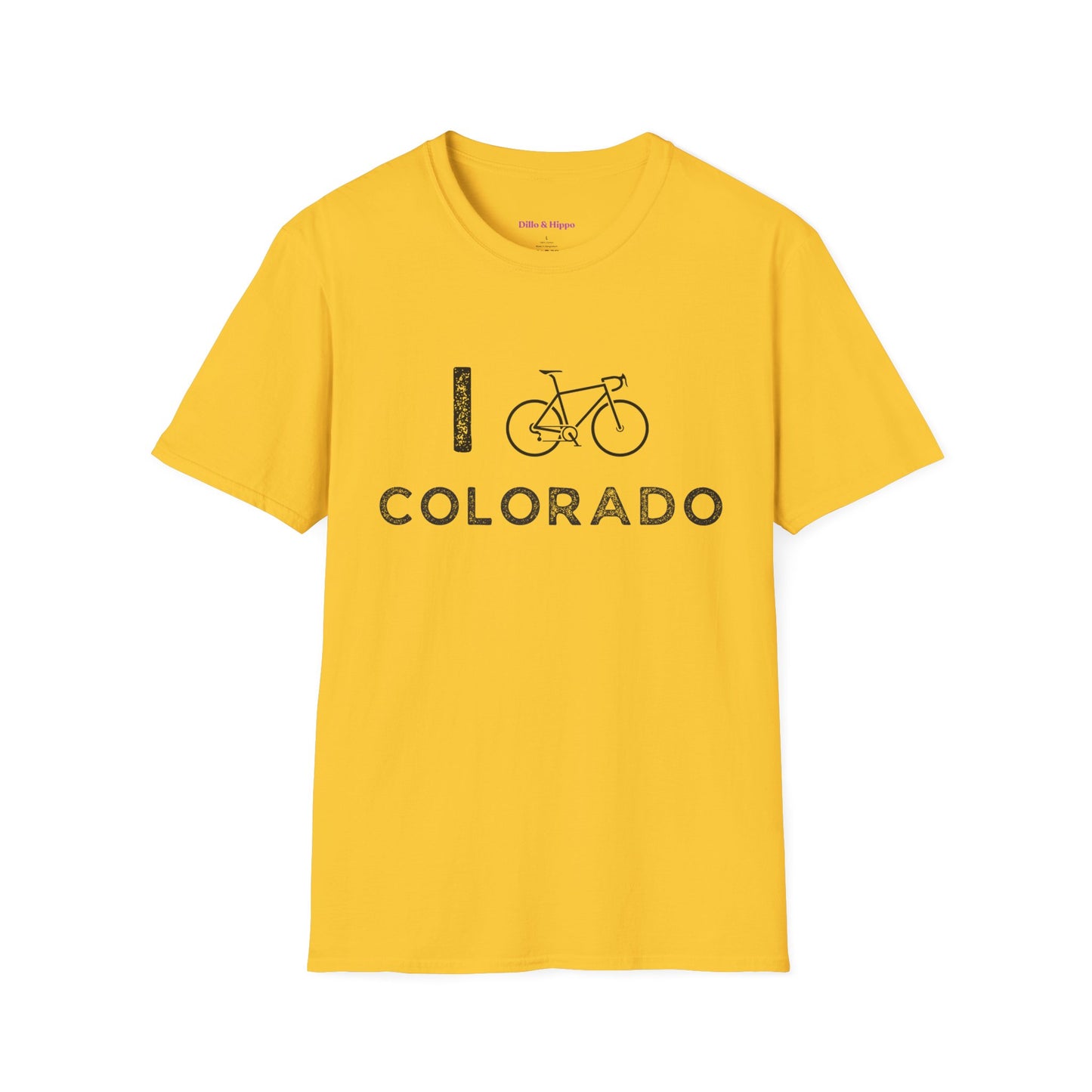 I (Road) Bike Colorado // Unisex Softstyle T-Shirt