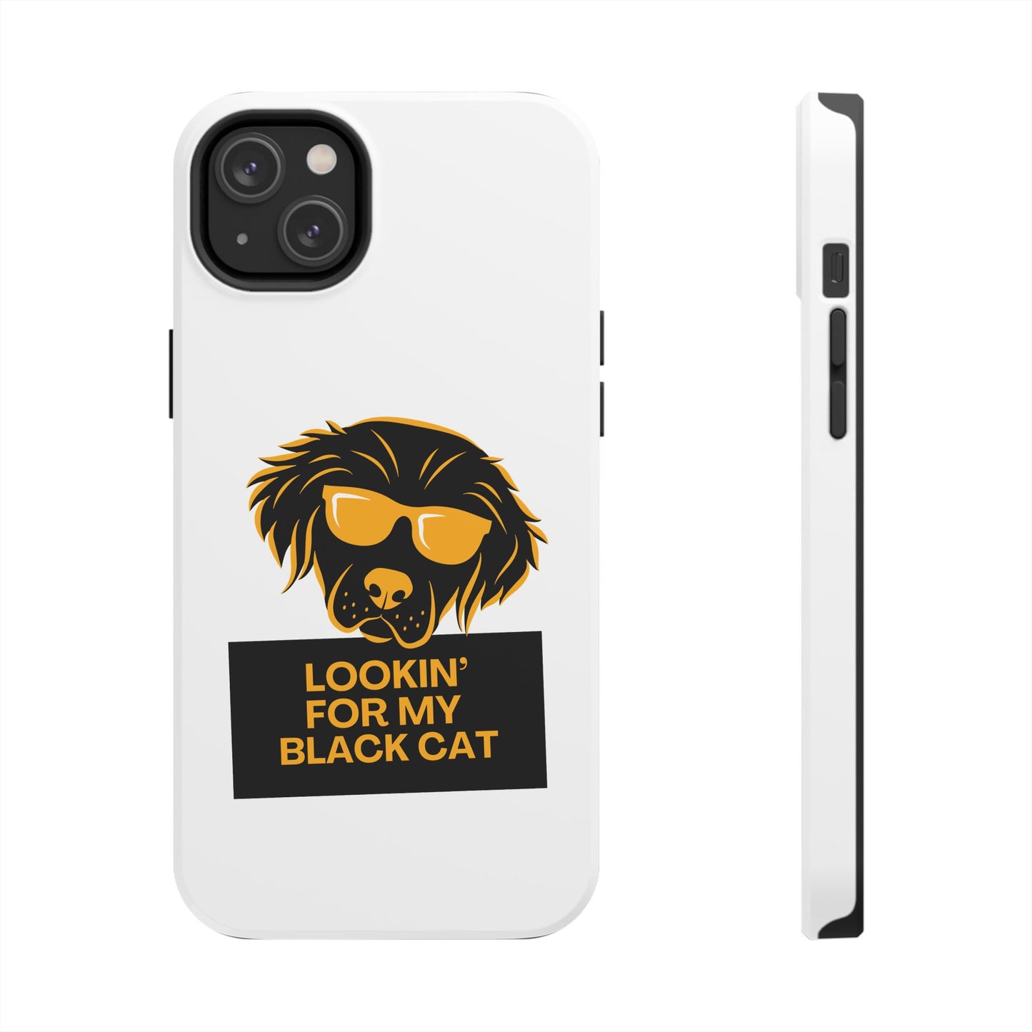 Lookin' For My Black Cat // Phone Case