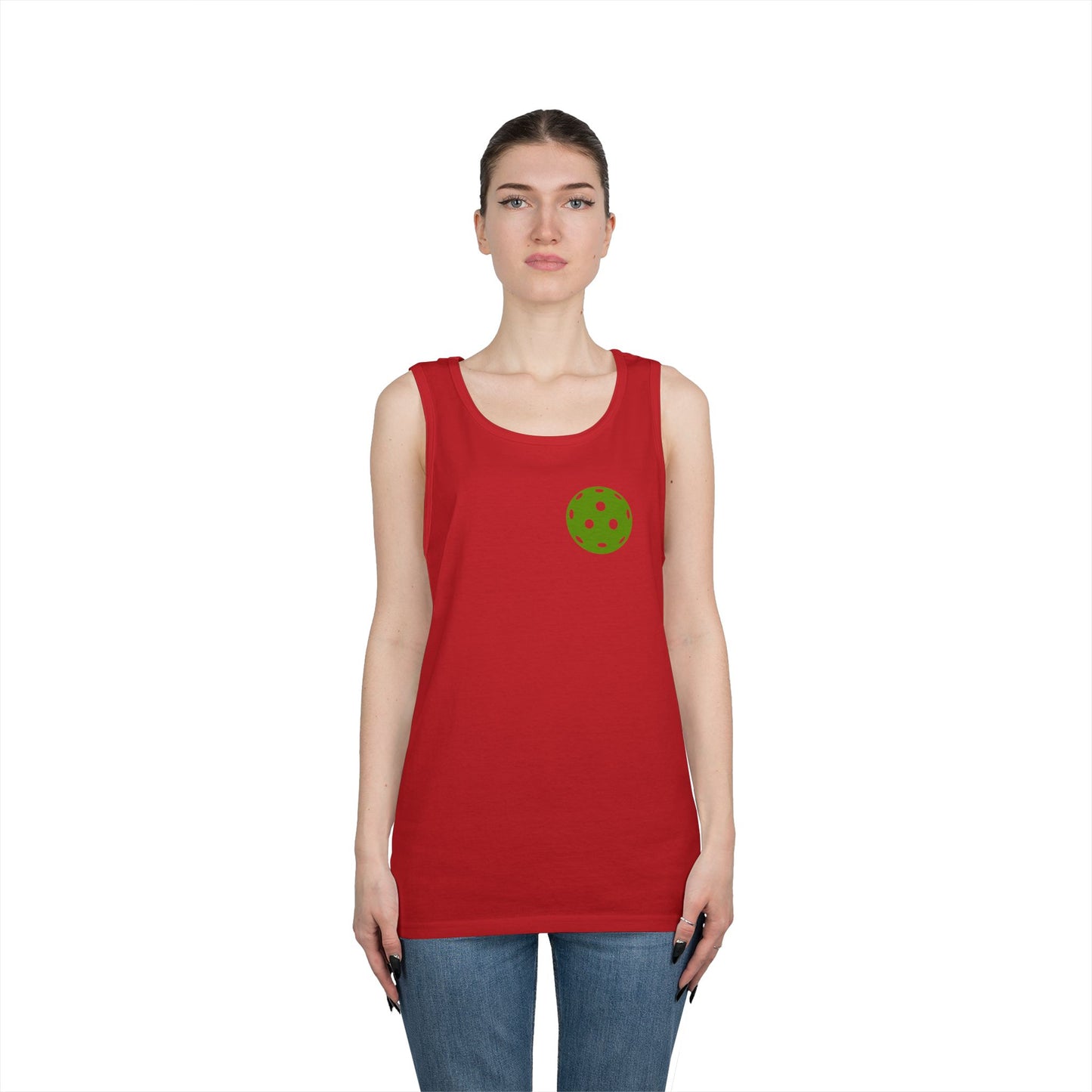 Pickleball is for All, Y'all // Unisex Heavy Cotton Tank Top
