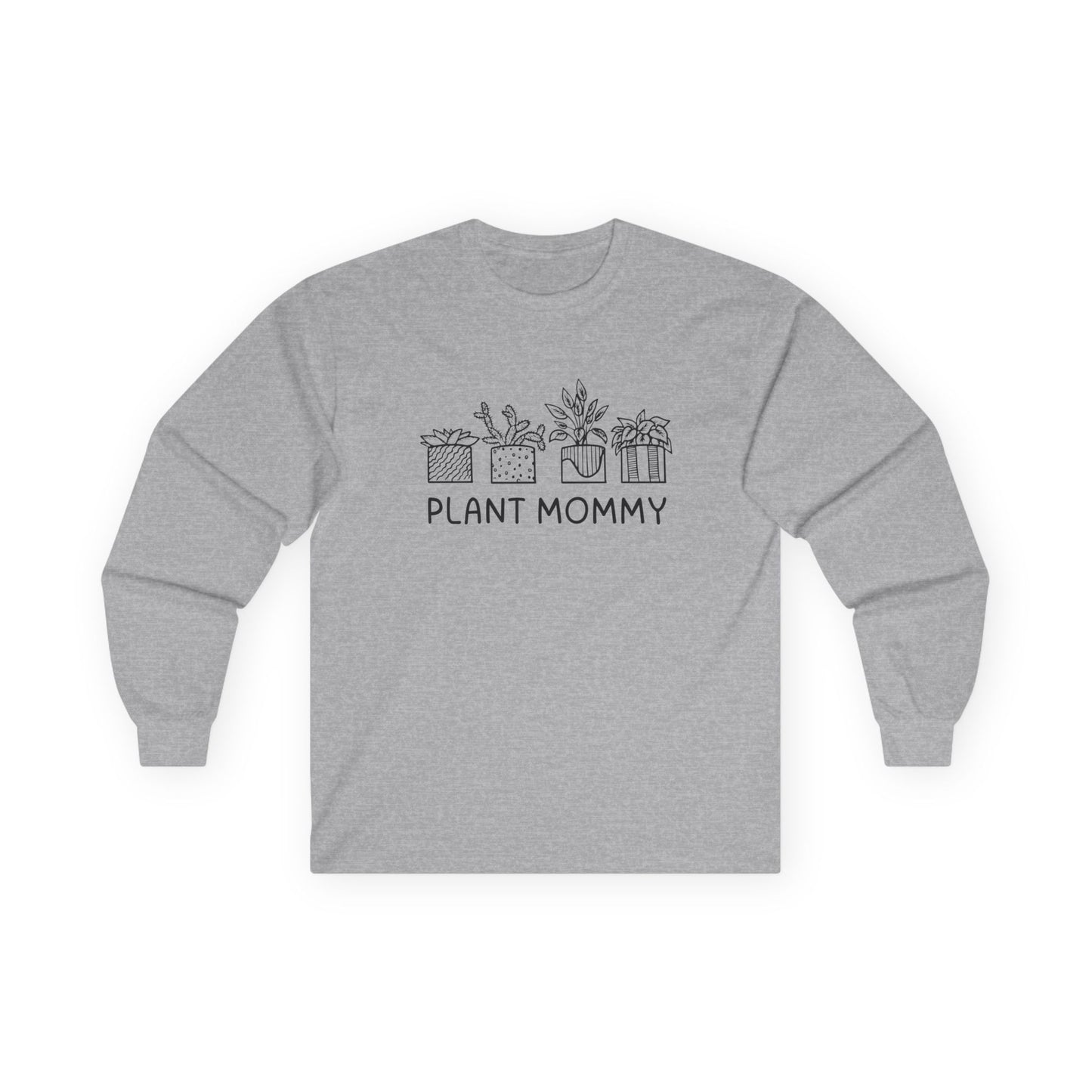 Plant Mommy // Unisex Ultra Cotton Long Sleeve Tee - Perfect Gift for Plant Lovers