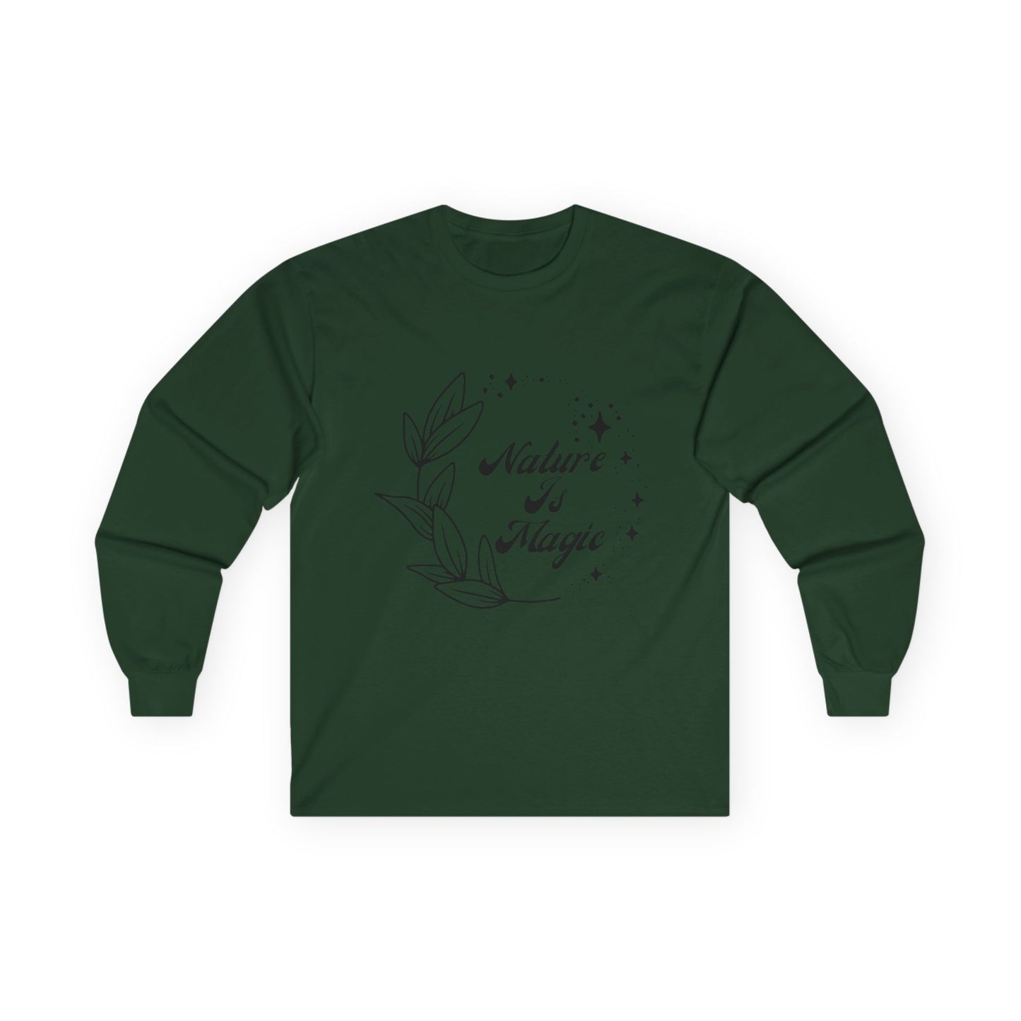 Nature is Magic // Unisex Ultra Cotton Long Sleeve Tee - Embrace Nature's Beauty