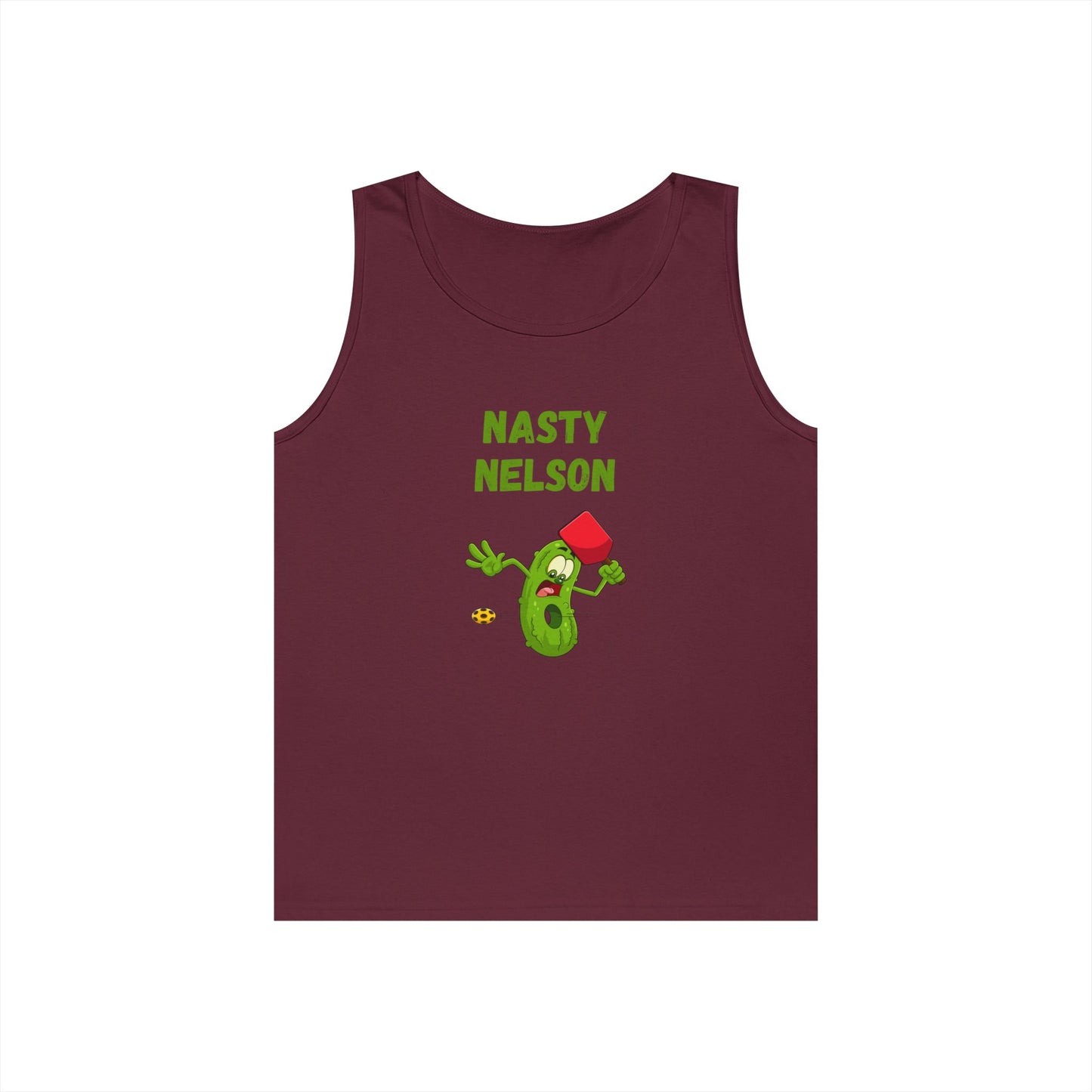 Pickleball // Nasty Nelson // Unisex Heavy Cotton Tank Top
