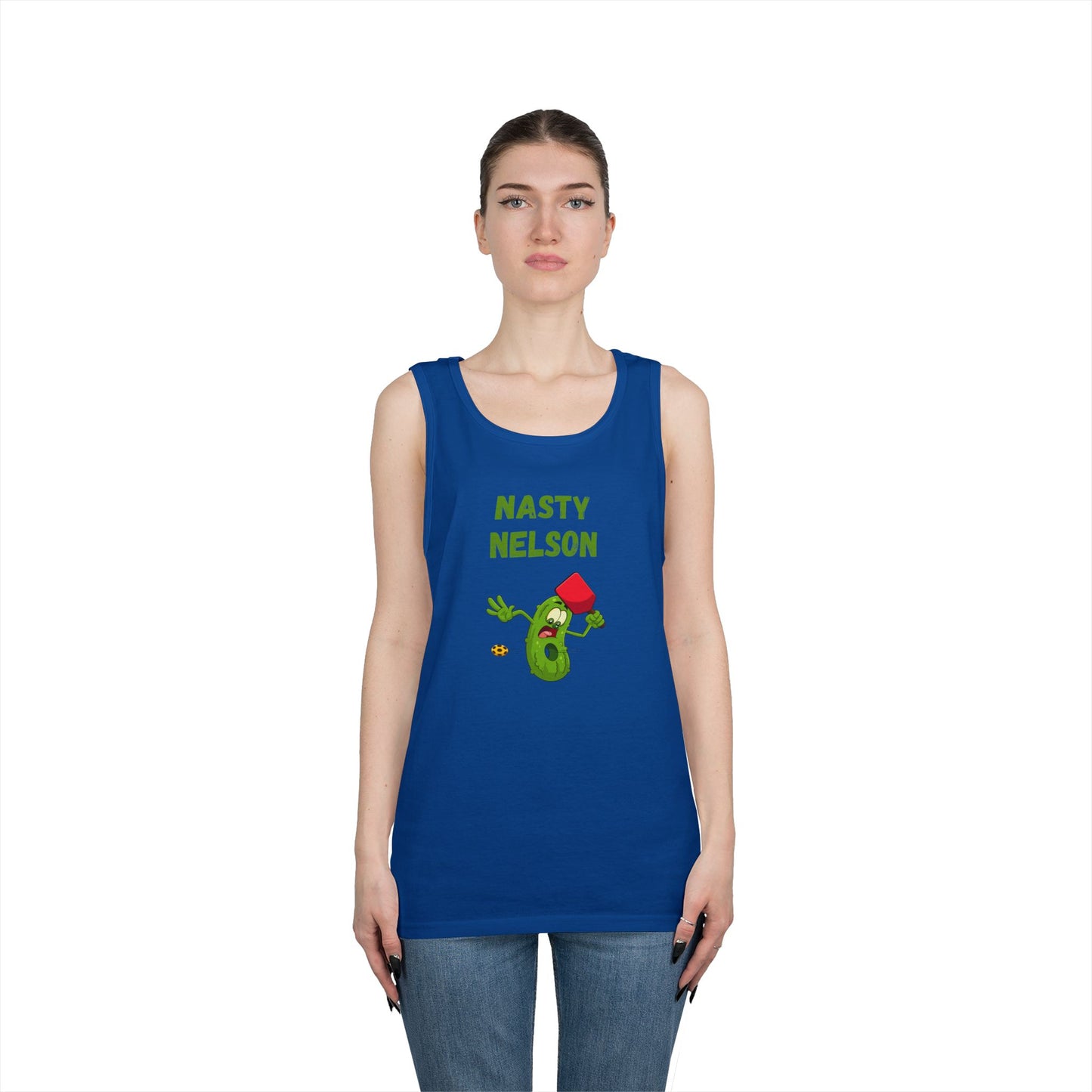 Pickleball // Nasty Nelson // Unisex Heavy Cotton Tank Top