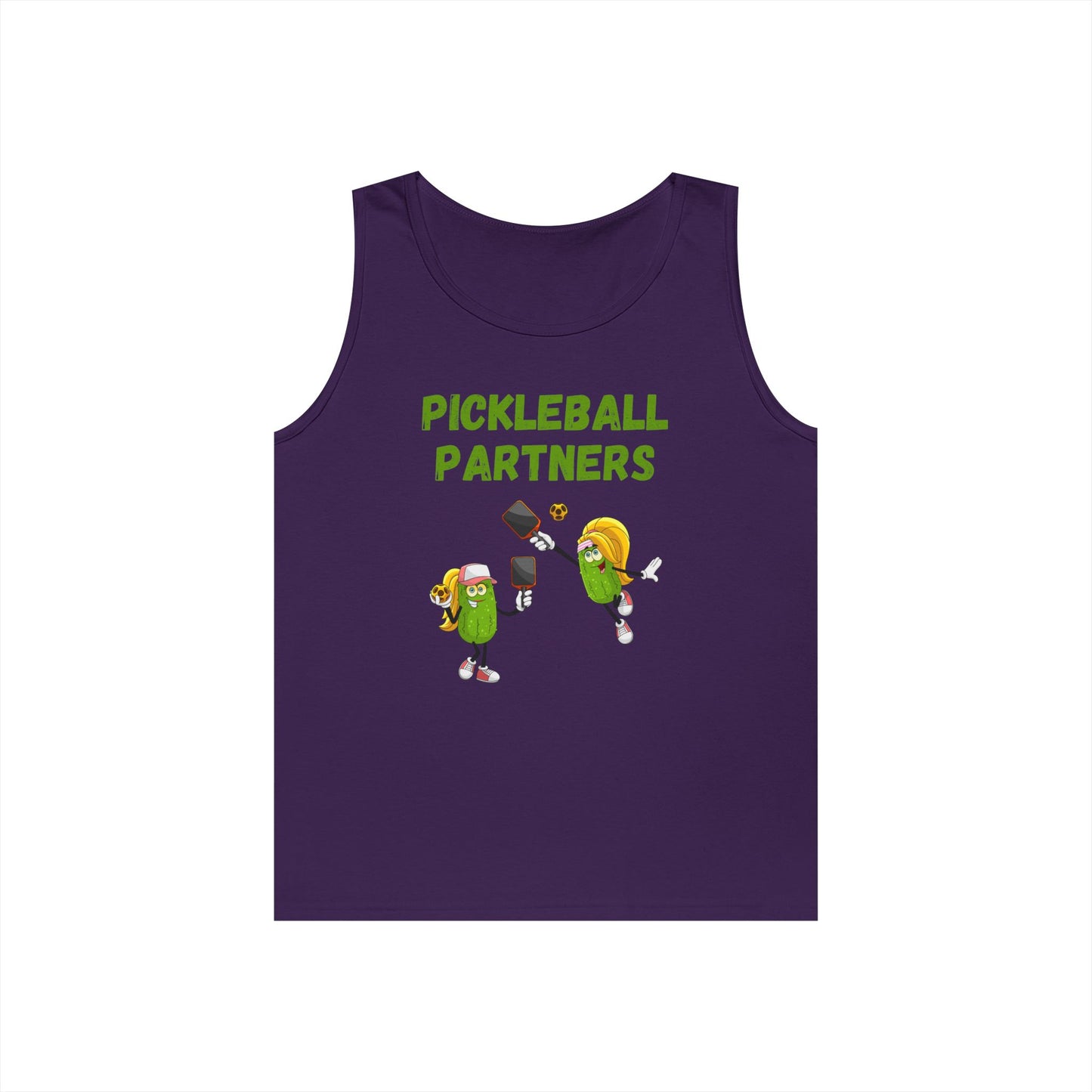 Pickleball Partners 3 // Unisex Heavy Cotton Tank Top