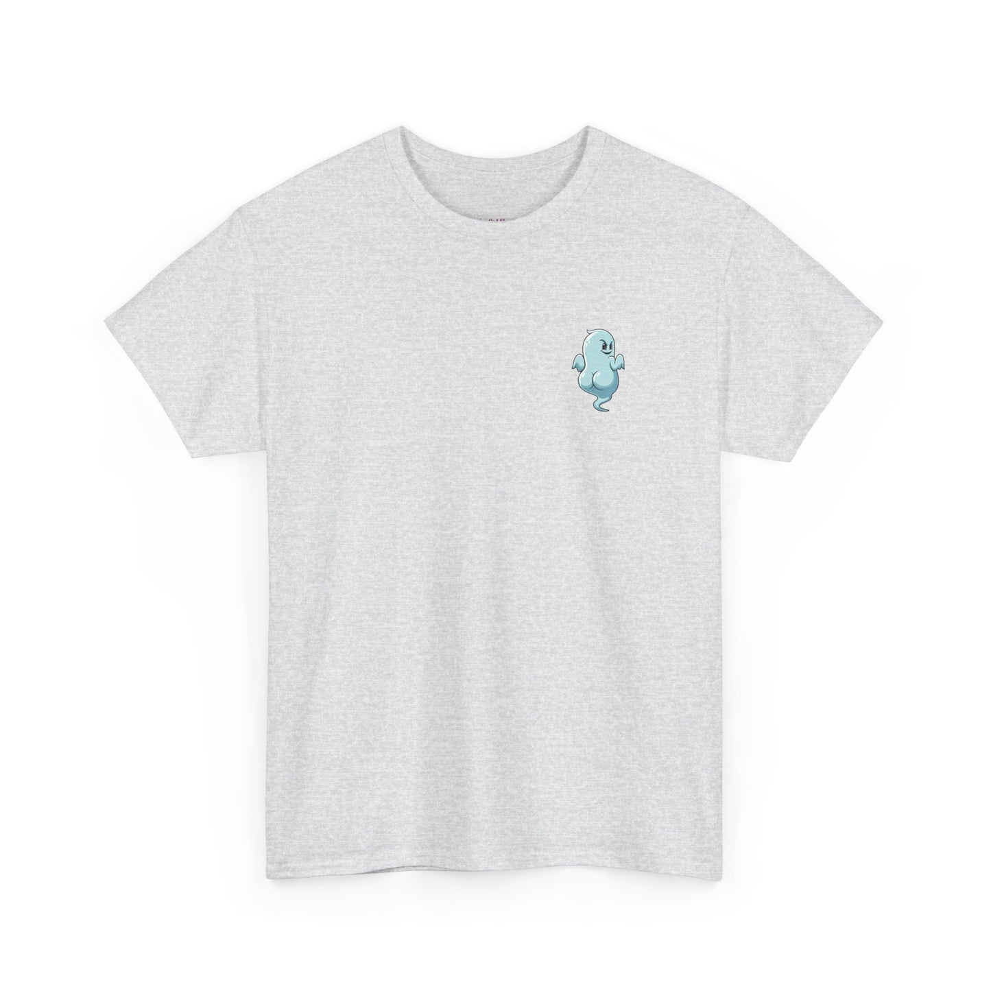 'Power Bottom Autumn' Blue Ghost // Playful Unisex Heavy Cotton Tee