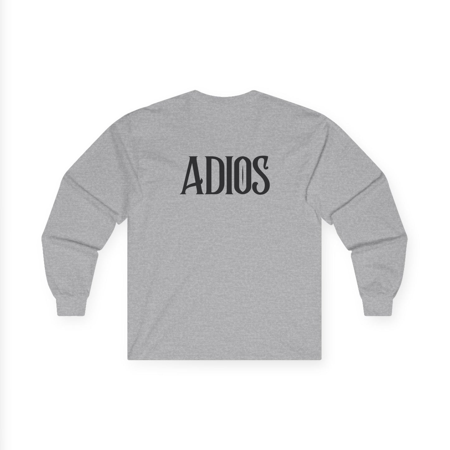 Howdy & Adios // Unisex Long Sleeve Tee | Casual Cotton Top for Friends & Farewells