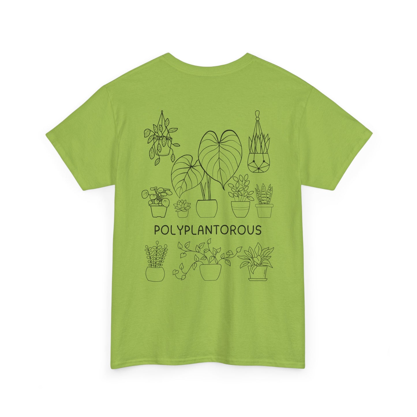 polyPLANTorous // Unisex Heavy Cotton Tee - Perfect for Everyday Comfort