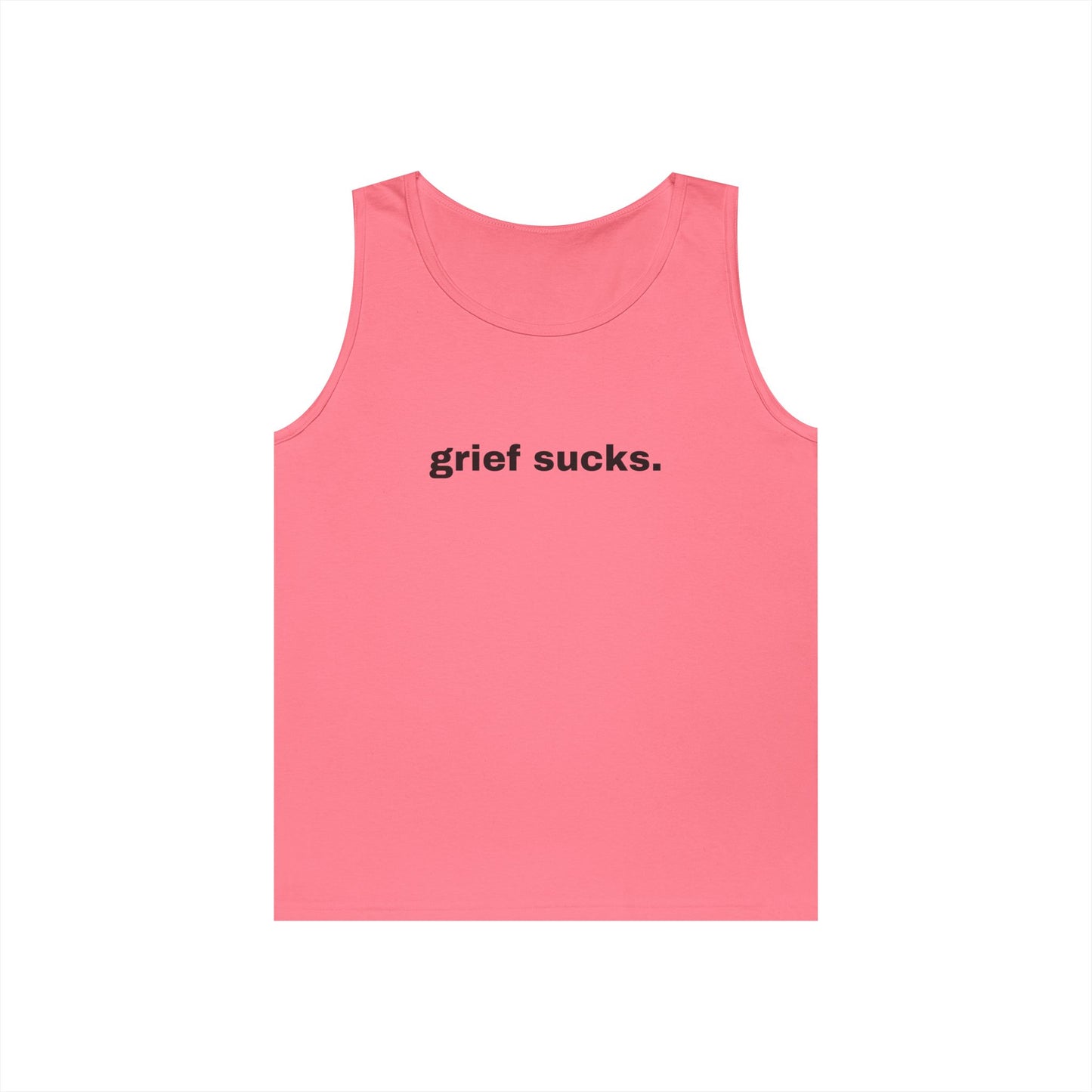 Grief Sucks // Unisex Heavy Cotton Tank Top