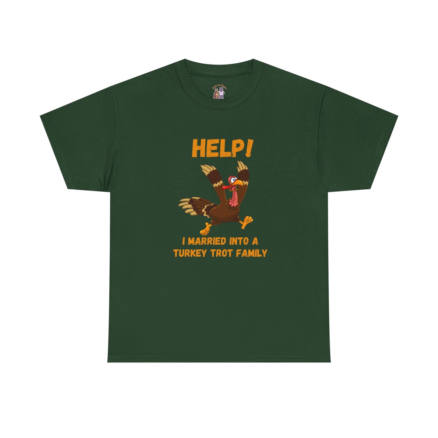 Help! I Married into a Turkey Trot Family // Unisex Jersey Short Sleeve Tee