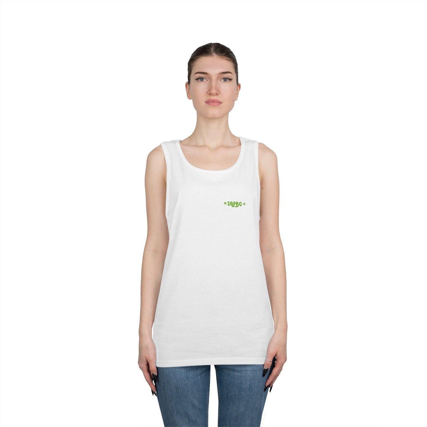 SGPBC // Green // Unisex Heavy Tank Top