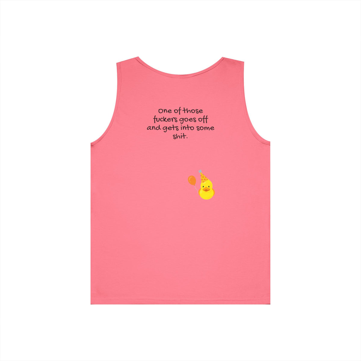 Ducks in a Row // Unisex Heavy Cotton Tank Top