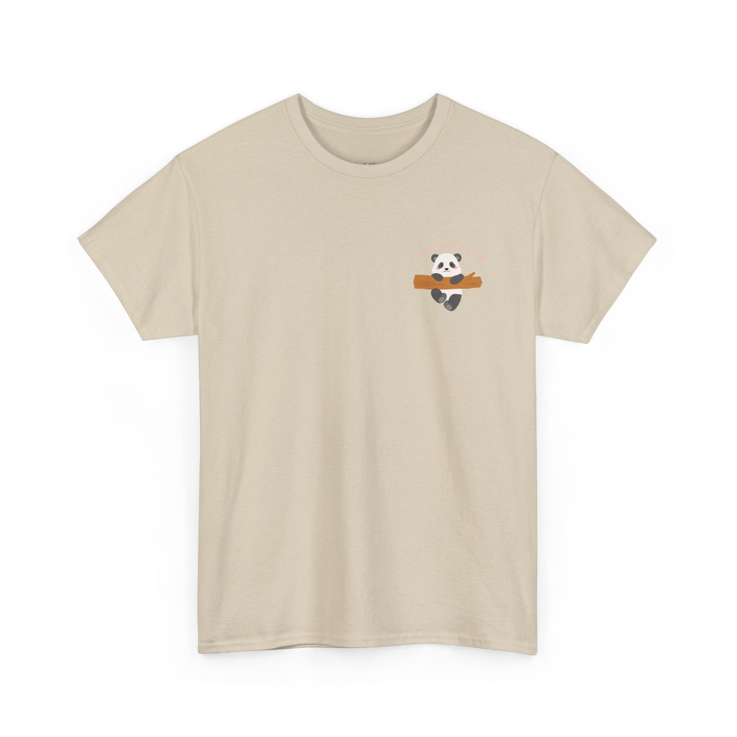 Keep Hangin' On - Panda // Unisex Heavy Cotton Tee -Vibes Graphic Shirt