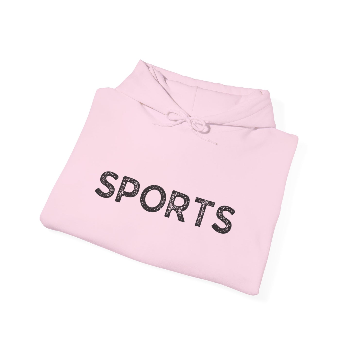 Sports // Unisex Heavy Blend™ Hooded Sweatshirt - Black Text