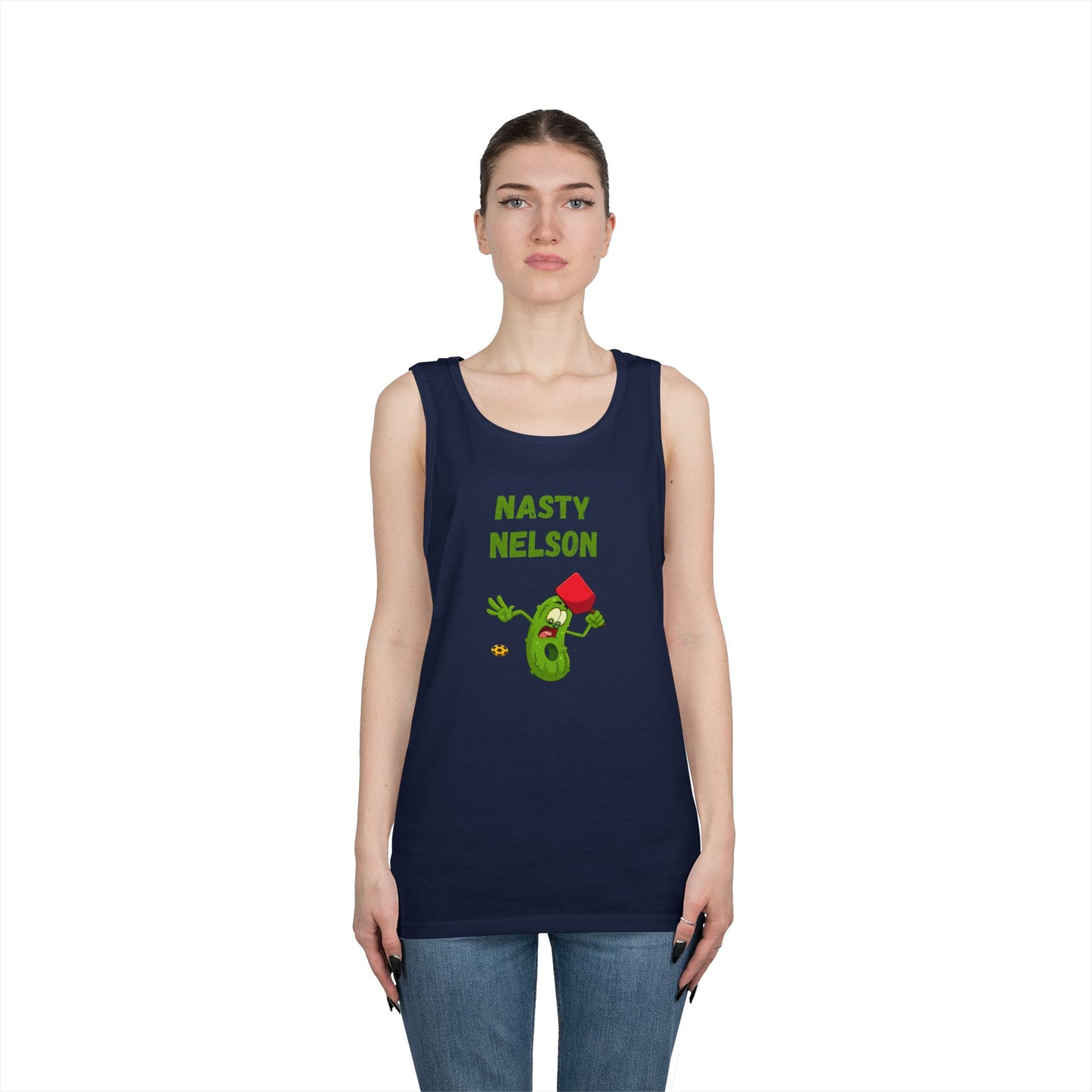 Pickleball // Nasty Nelson // Unisex Heavy Cotton Tank Top