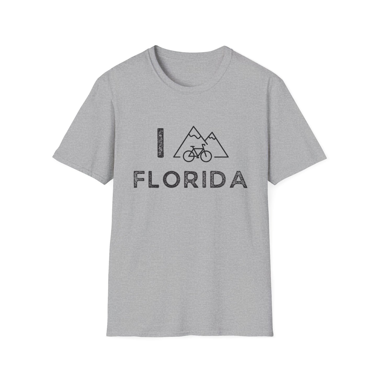 I (Mountain) Bike Florida // Unisex Softstyle T-Shirt